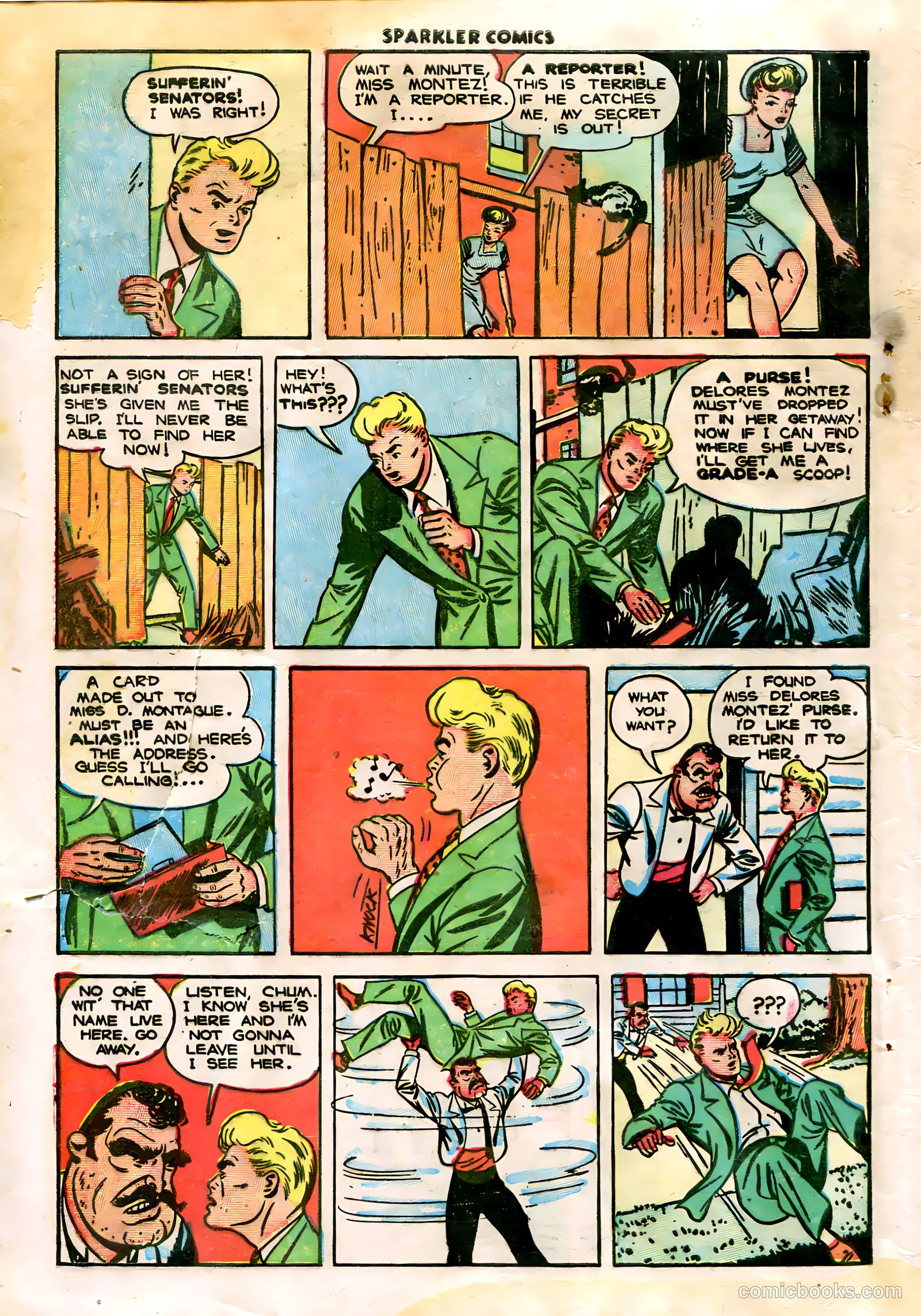Sparkler Comics #75 (1948) — page 26 of 33
