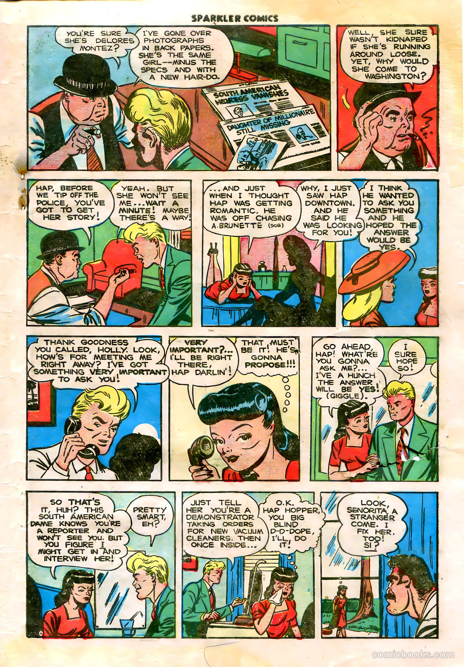 Sparkler Comics #75 (1948) — page 27 of 33