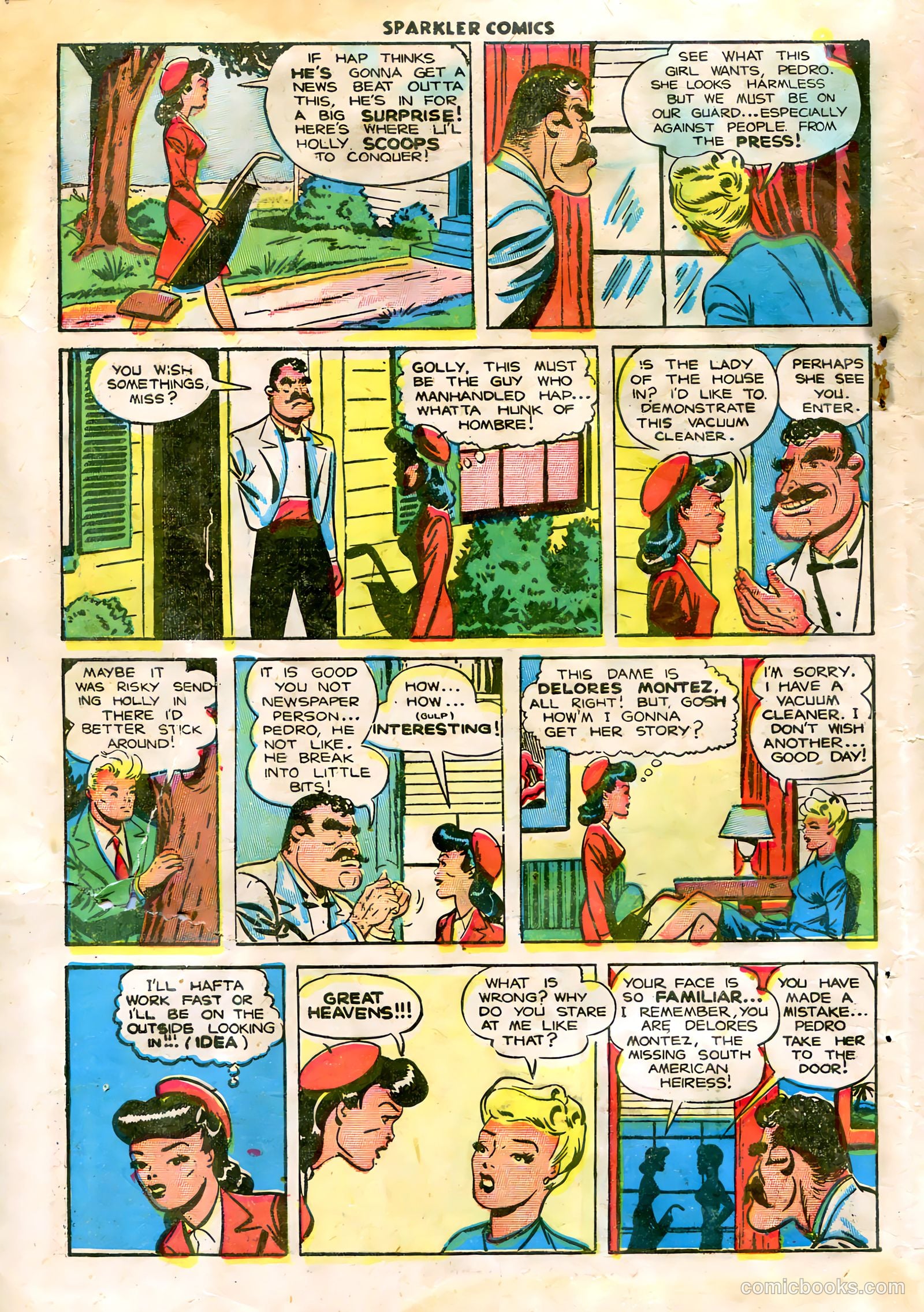 Sparkler Comics #75 (1948) — page 28 of 33