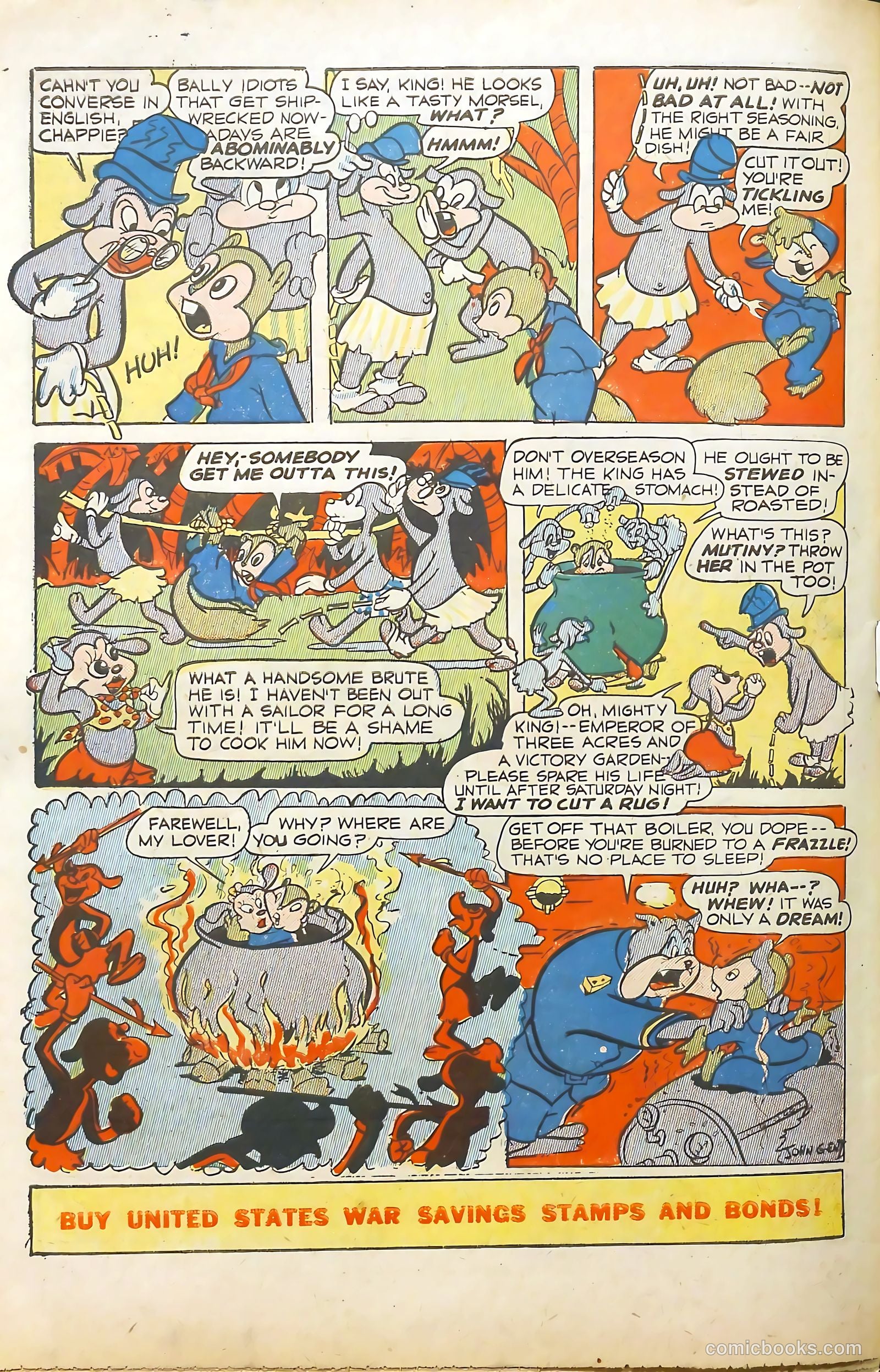 Barnyard Comics #1 (1944) — page 50 of 52