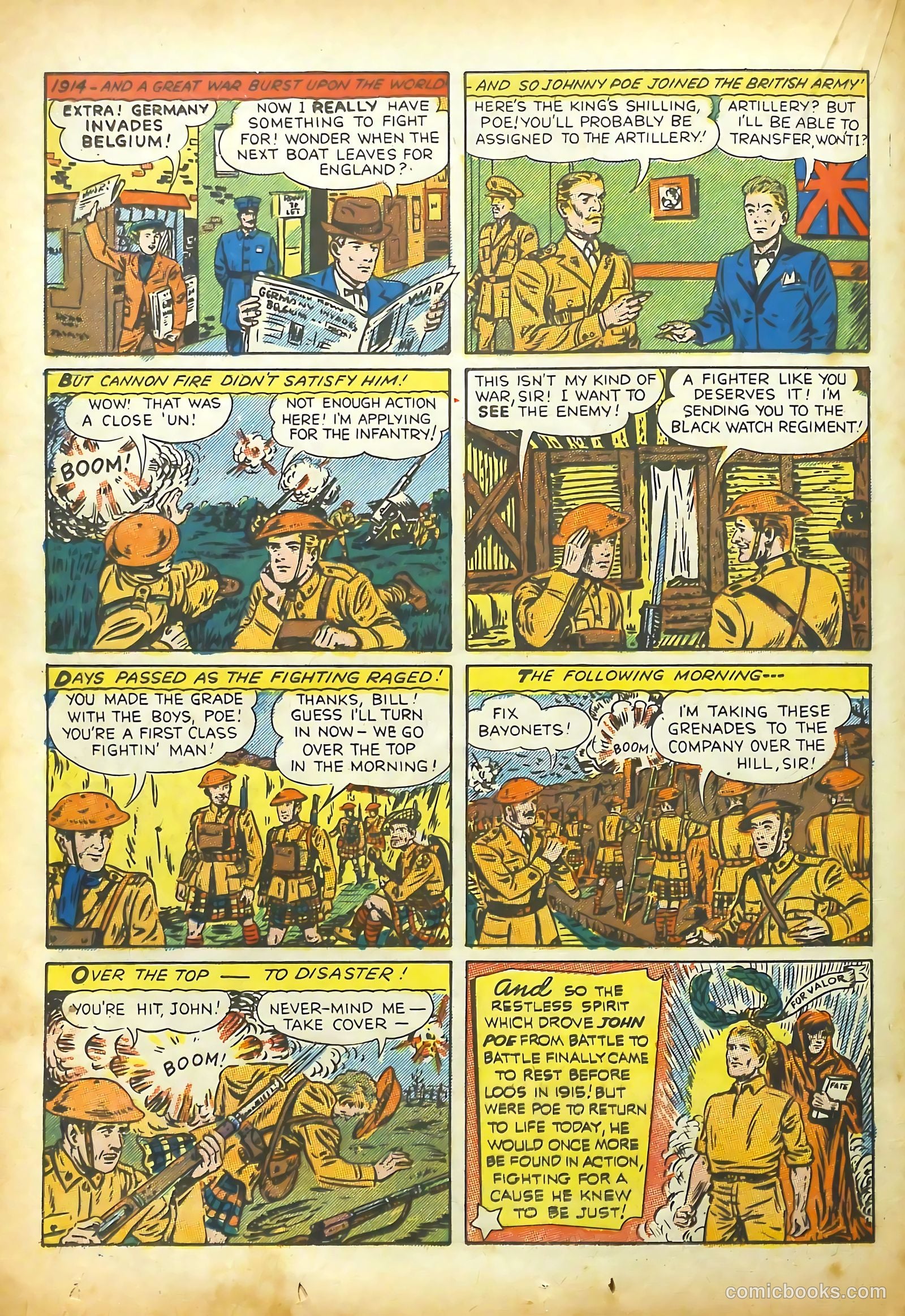 Real Life Comics #6 (1950) — page 36 of 68