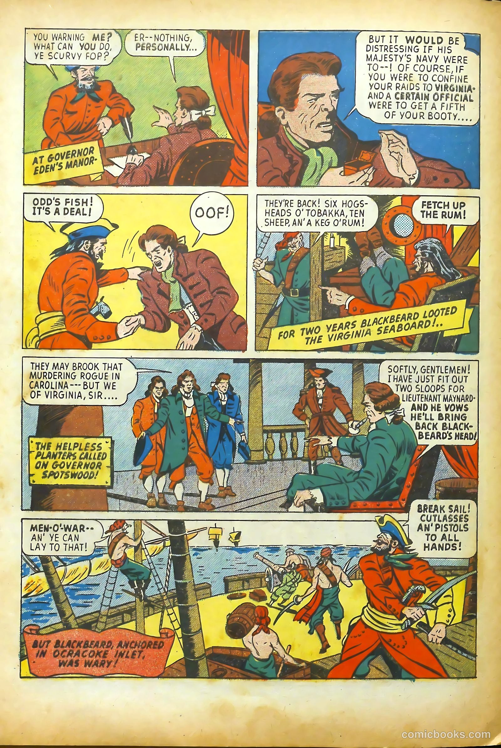 Real Life Comics #6 (1950) — page 60 of 68