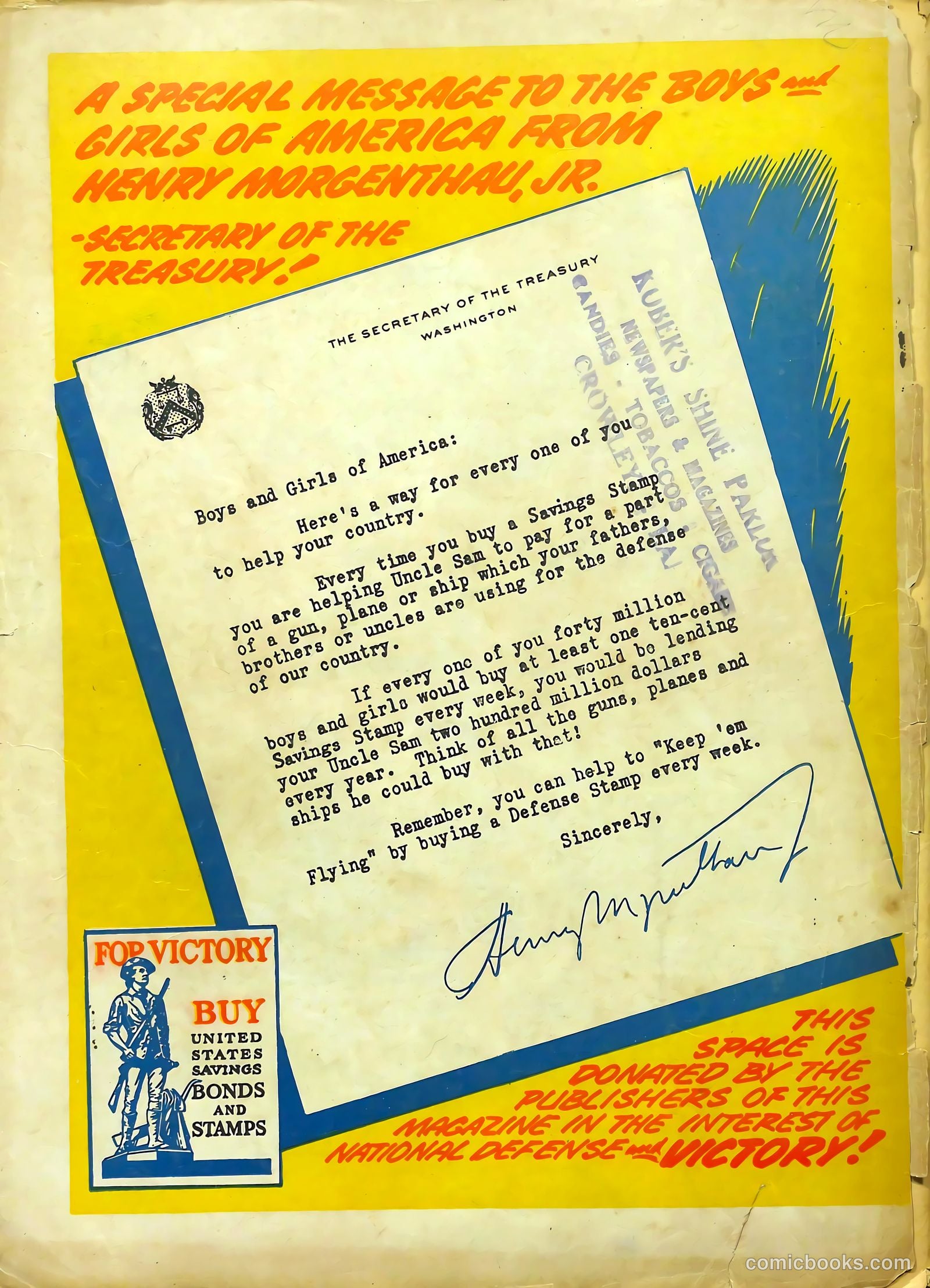 Real Life Comics #6 (1950) — page 68 of 68