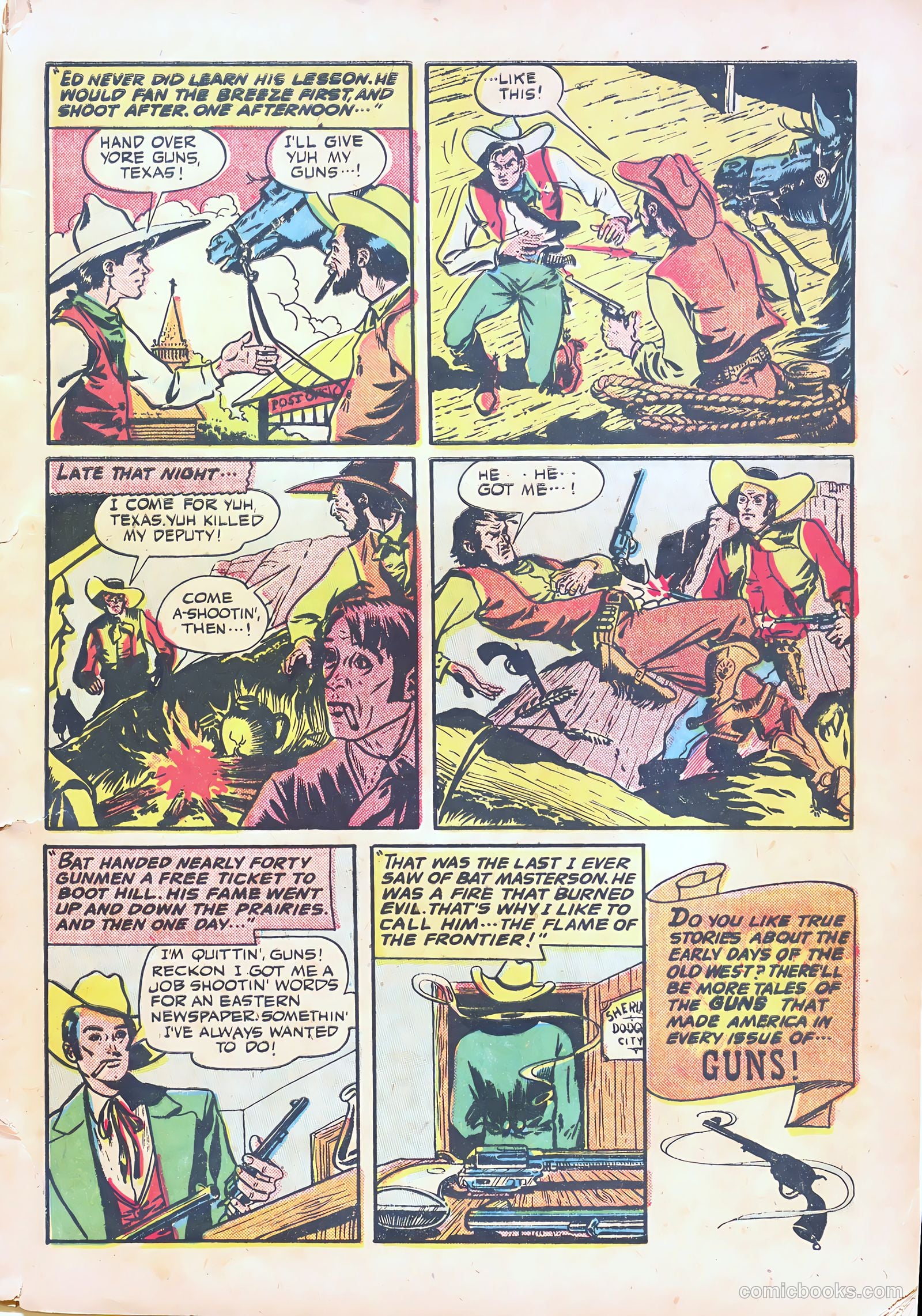 A-1 Comics 13 - Guns of Fact and Fiction #1 — page 9 of 36