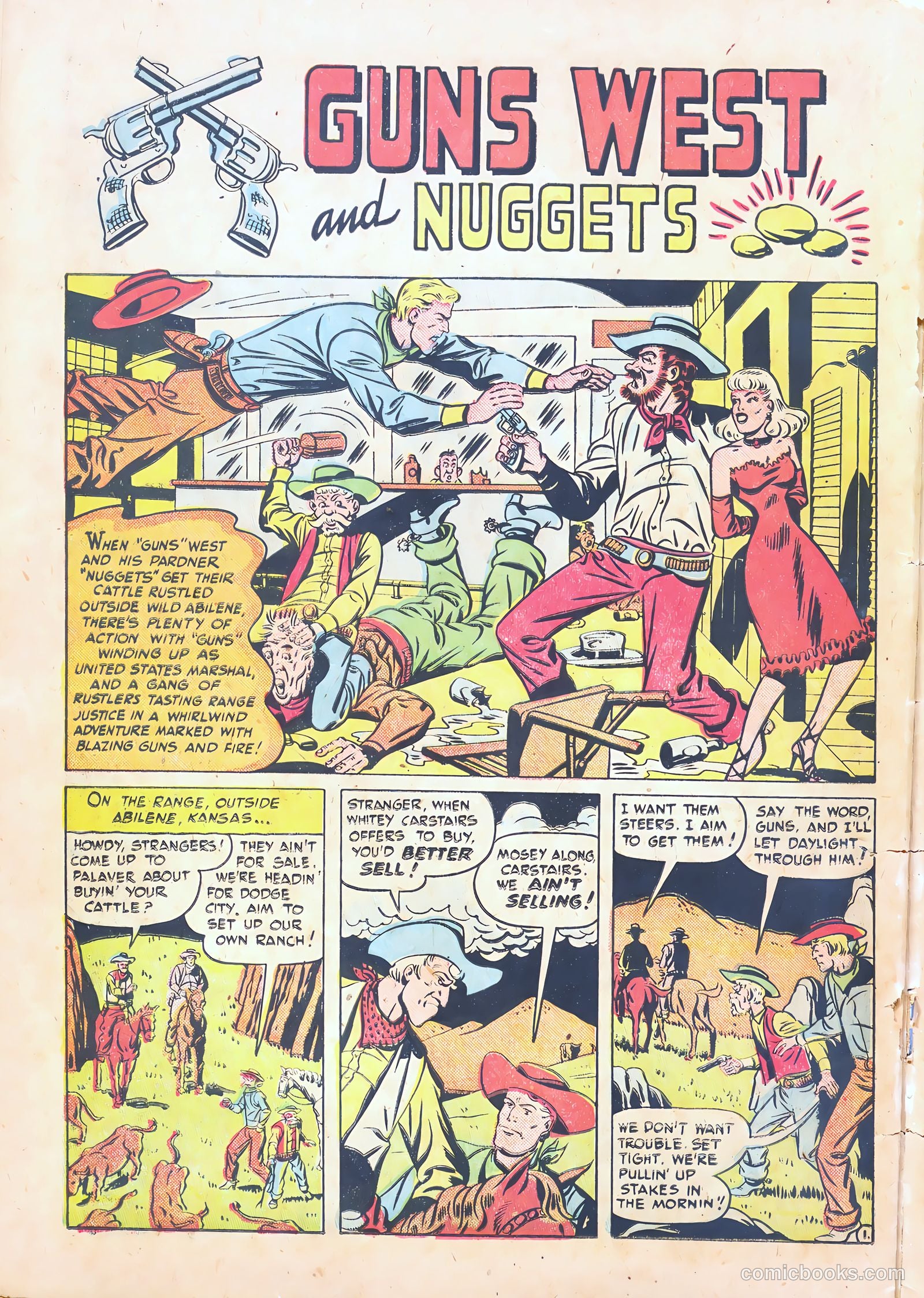 A-1 Comics 13 - Guns of Fact and Fiction #1 — page 22 of 36