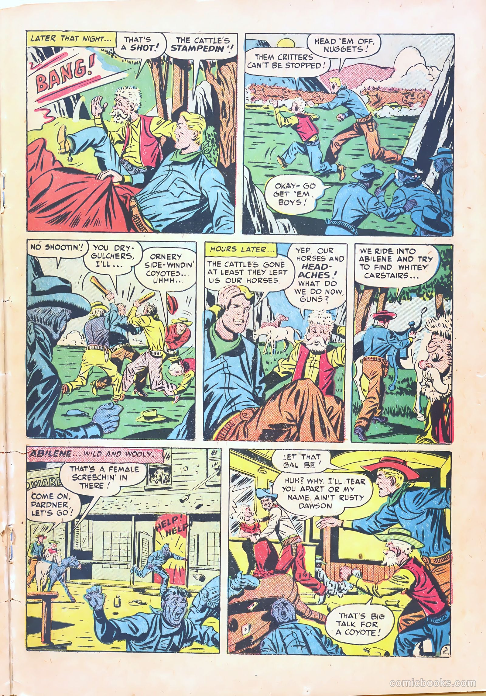 A-1 Comics 13 - Guns of Fact and Fiction #1 — page 23 of 36
