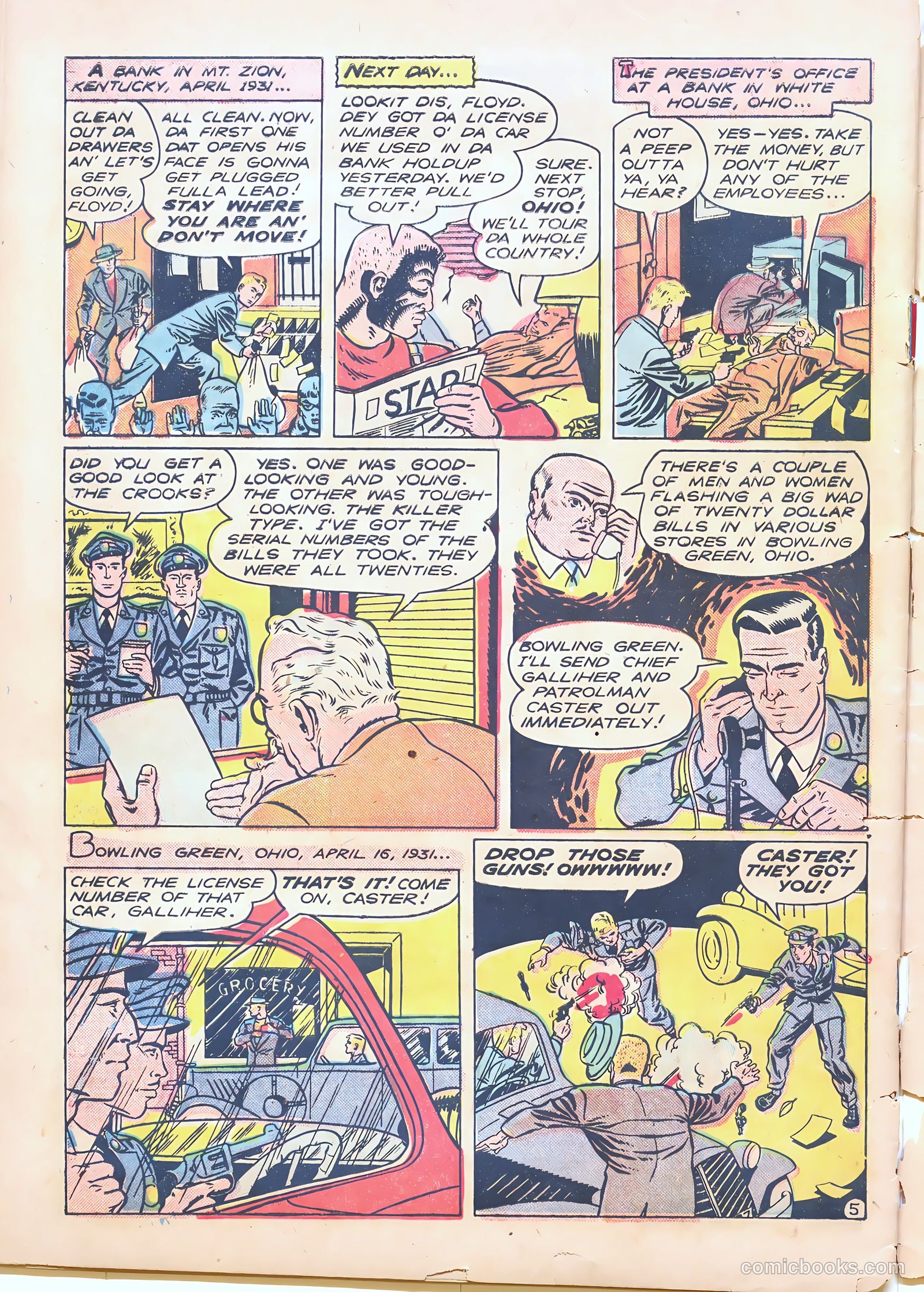 A-1 Comics 13 - Guns of Fact and Fiction #1 — page 32 of 36