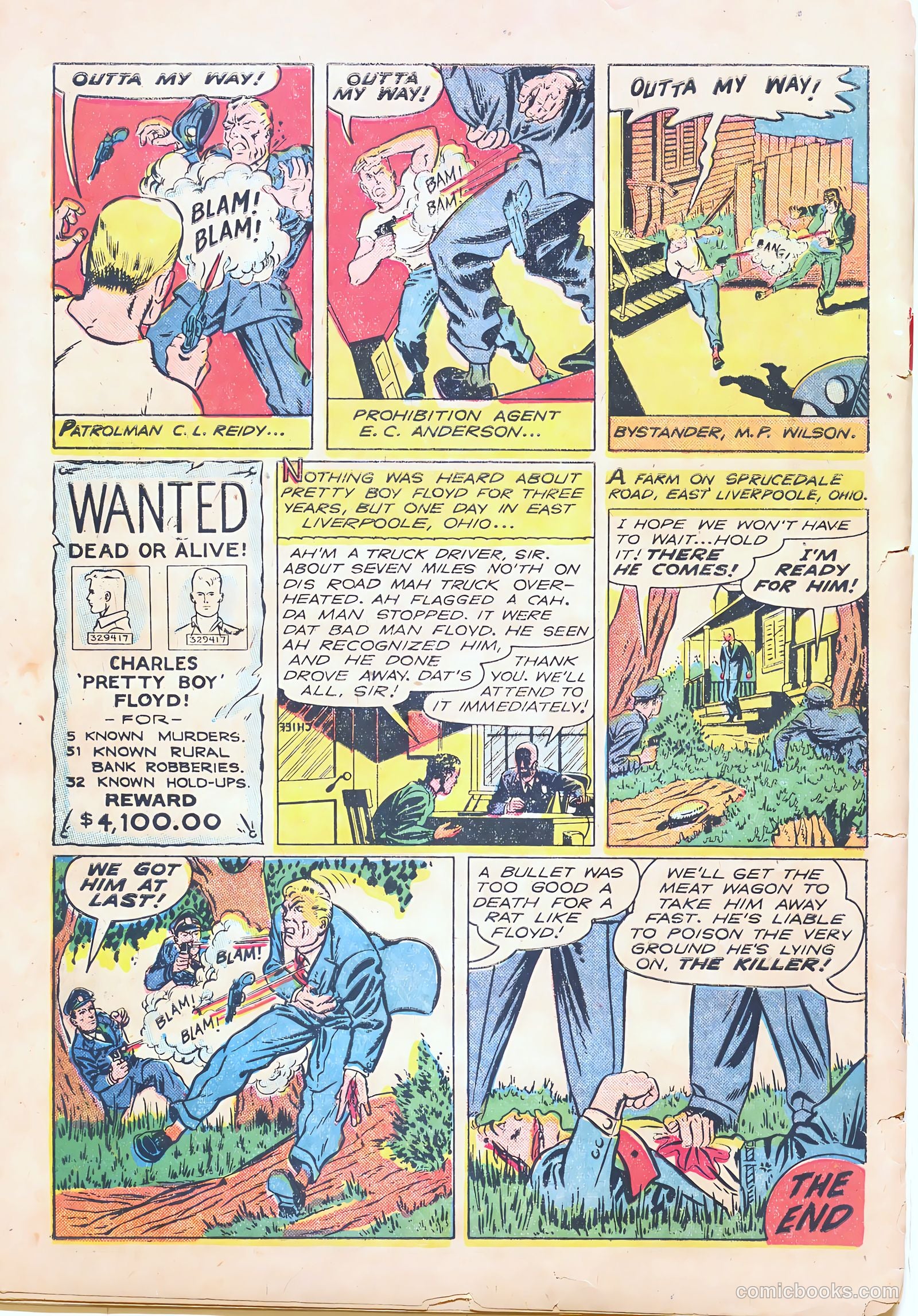 A-1 Comics 13 - Guns of Fact and Fiction #1 — page 34 of 36