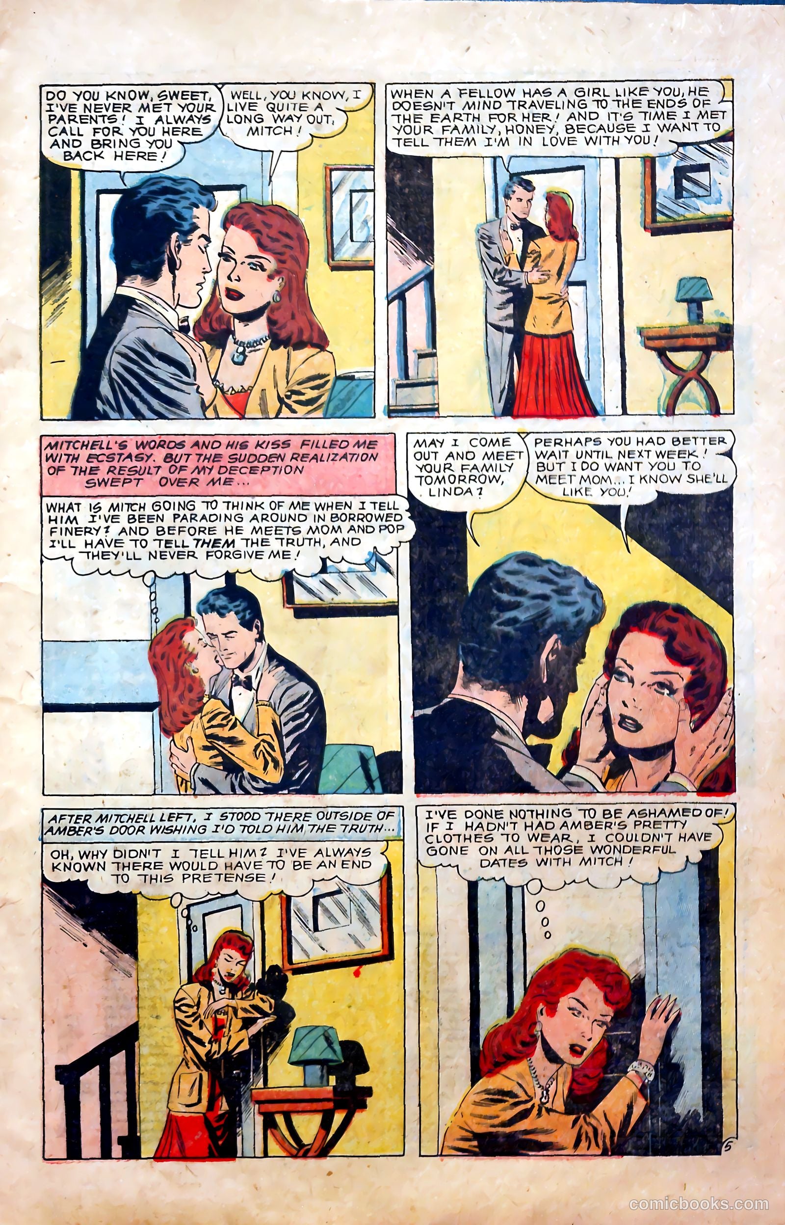 Complete Love Magazine #186 (1951) — page 7 of 36