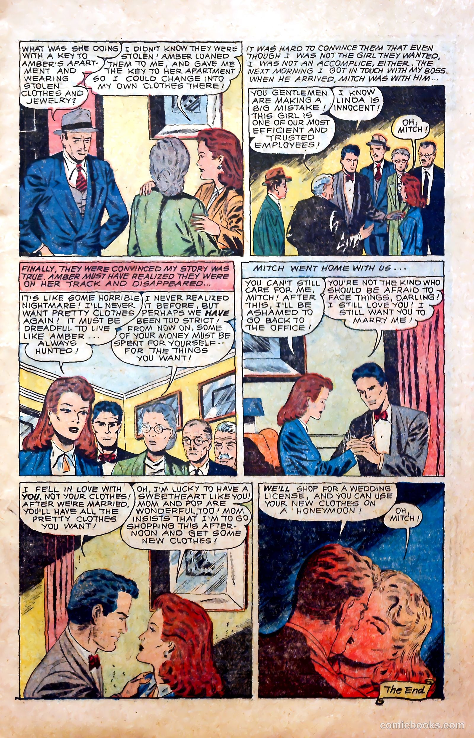 Complete Love Magazine #186 (1951) — page 9 of 36