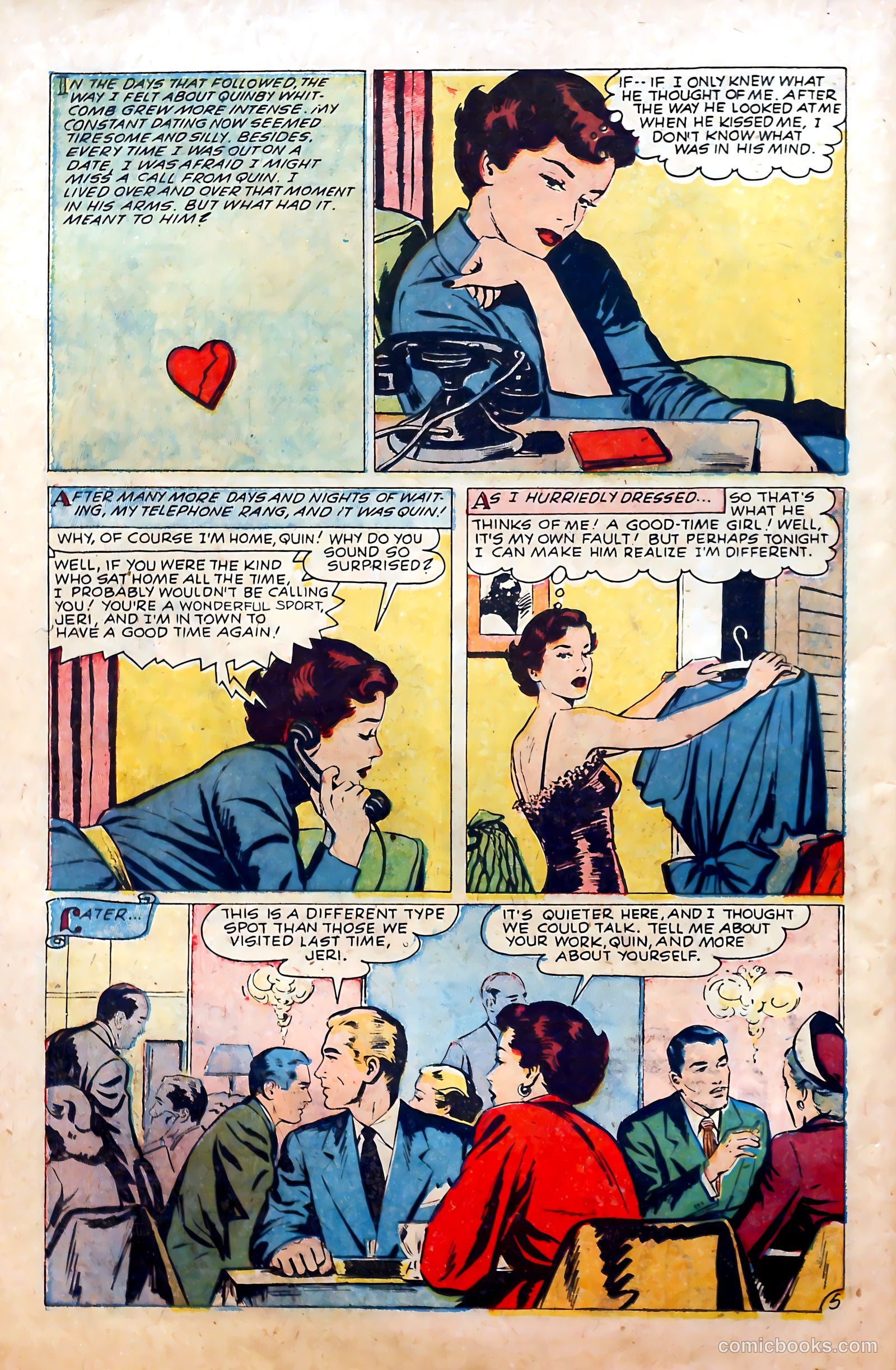 Complete Love Magazine #186 (1951) — page 14 of 36