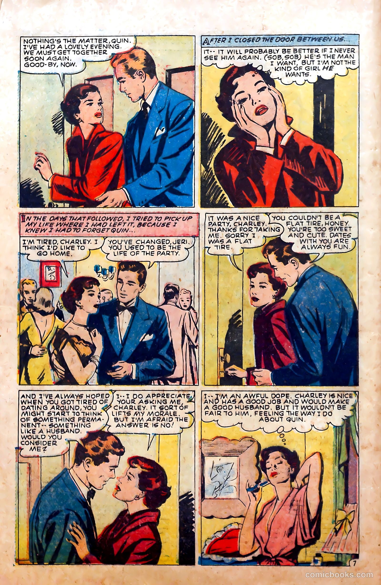 Complete Love Magazine #186 (1951) — page 16 of 36