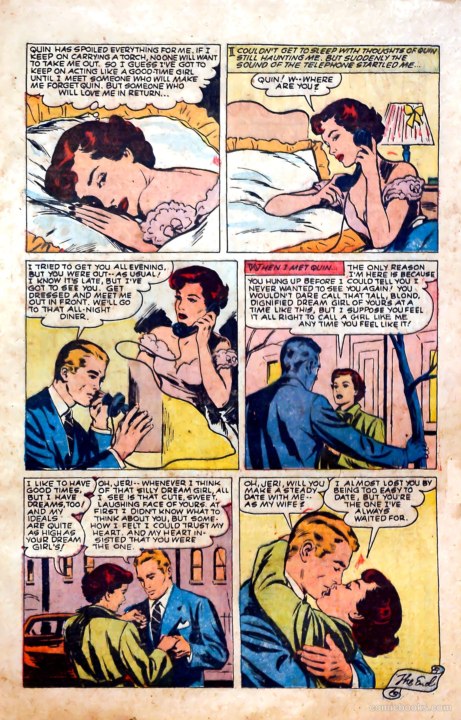 Complete Love Magazine #186 (1951) — page 17 of 36