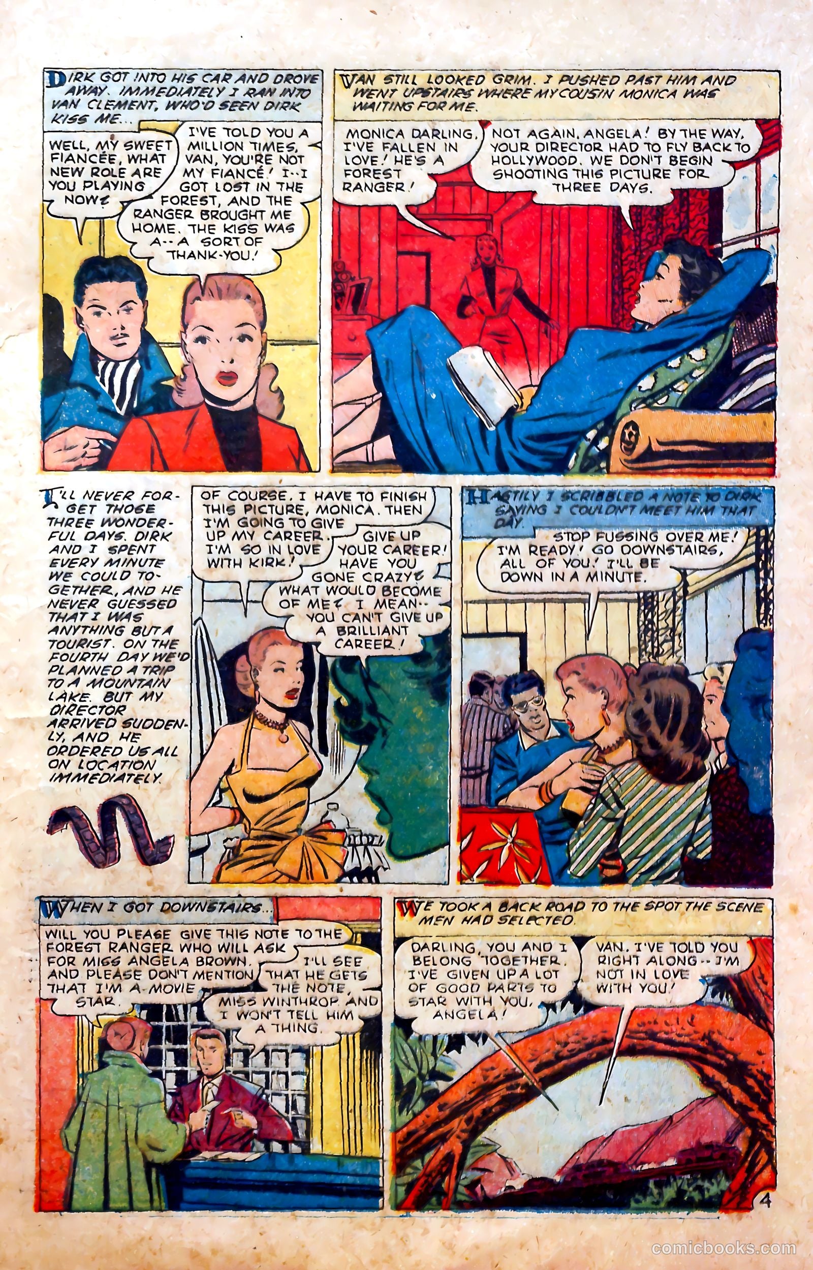 Complete Love Magazine #186 (1951) — page 21 of 36