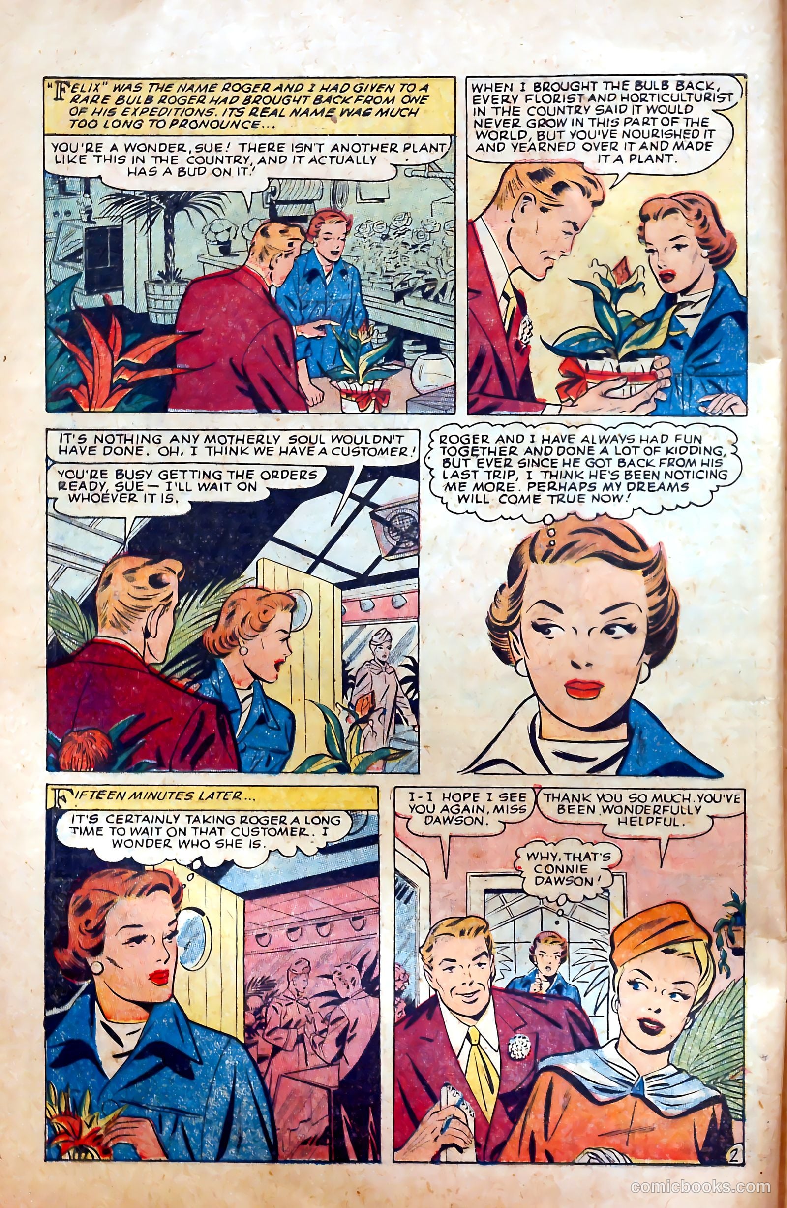Complete Love Magazine #186 (1951) — page 28 of 36