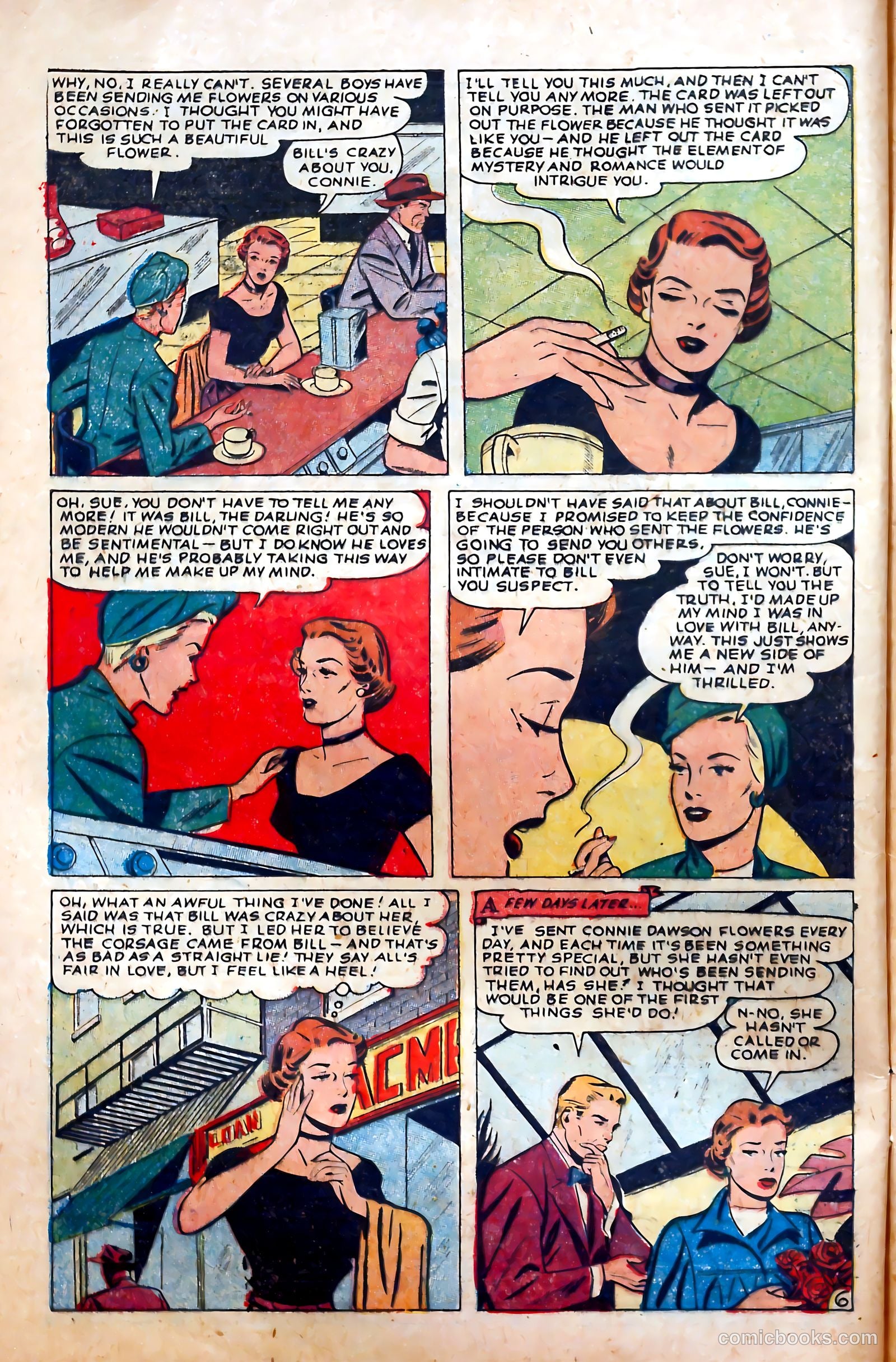Complete Love Magazine #186 (1951) — page 32 of 36