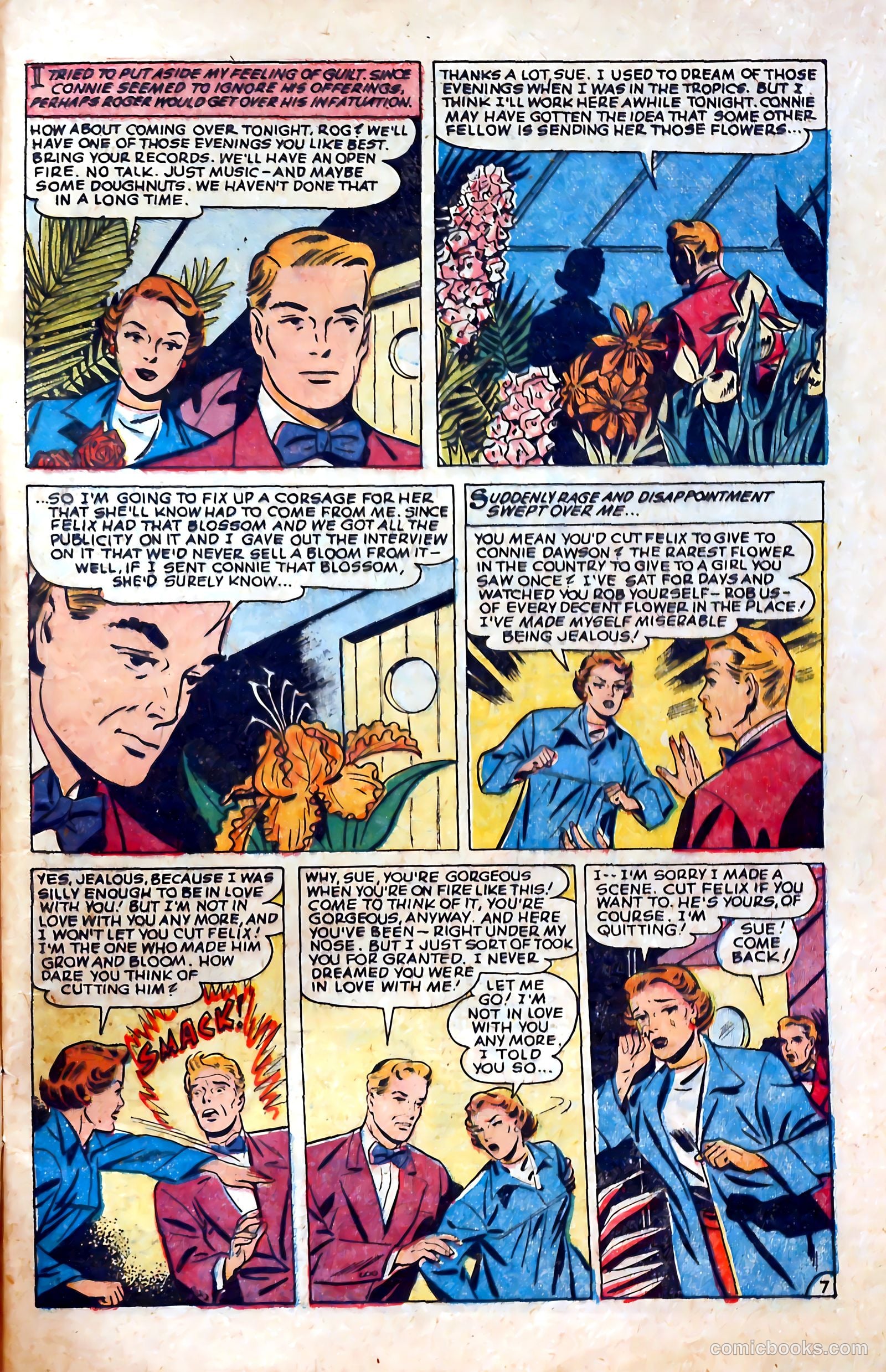 Complete Love Magazine #186 (1951) — page 33 of 36