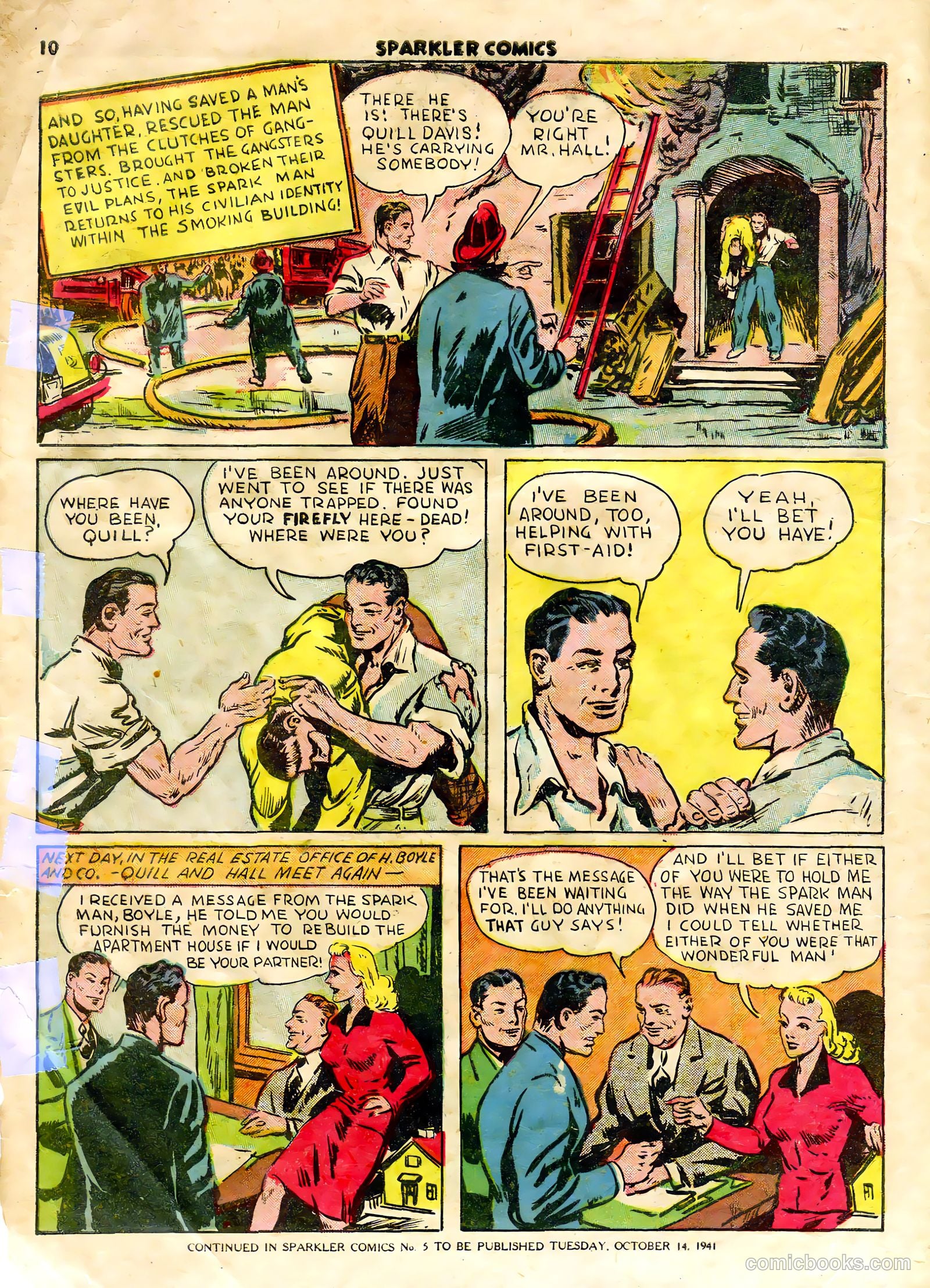 Sparkler Comics #4 (1948) — page 11 of 55