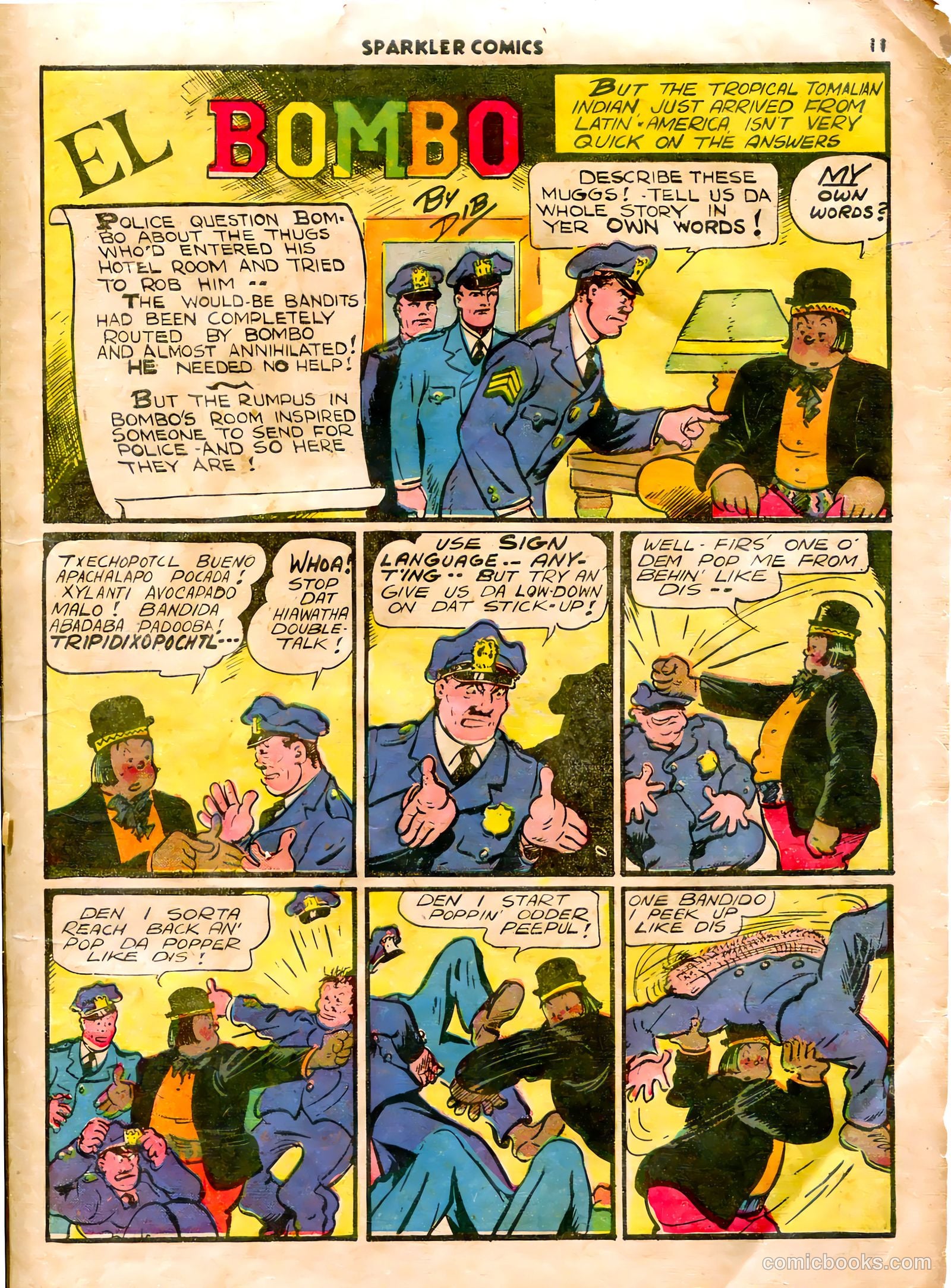 Sparkler Comics #4 (1948) — page 12 of 55