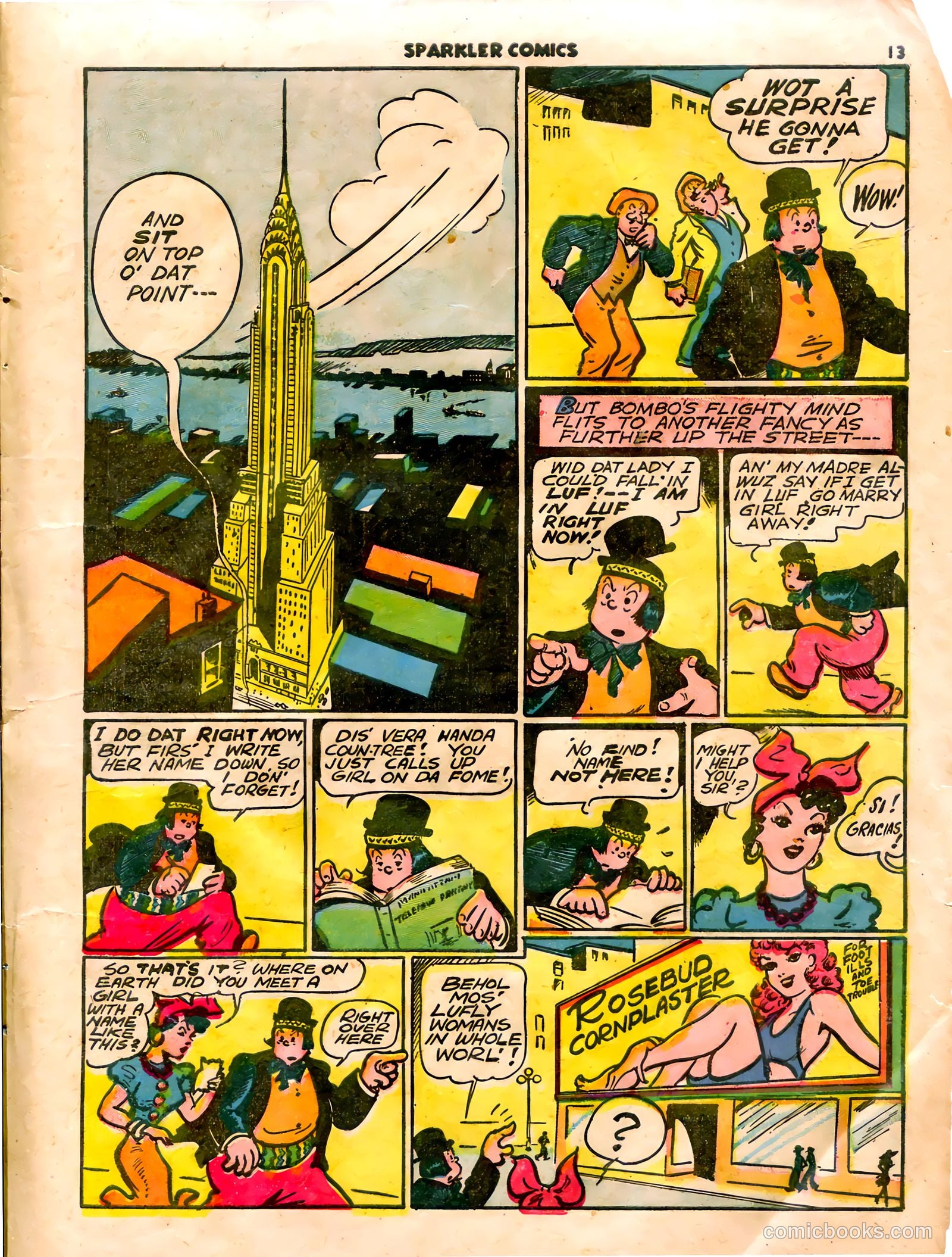Sparkler Comics #4 (1948) — page 14 of 55