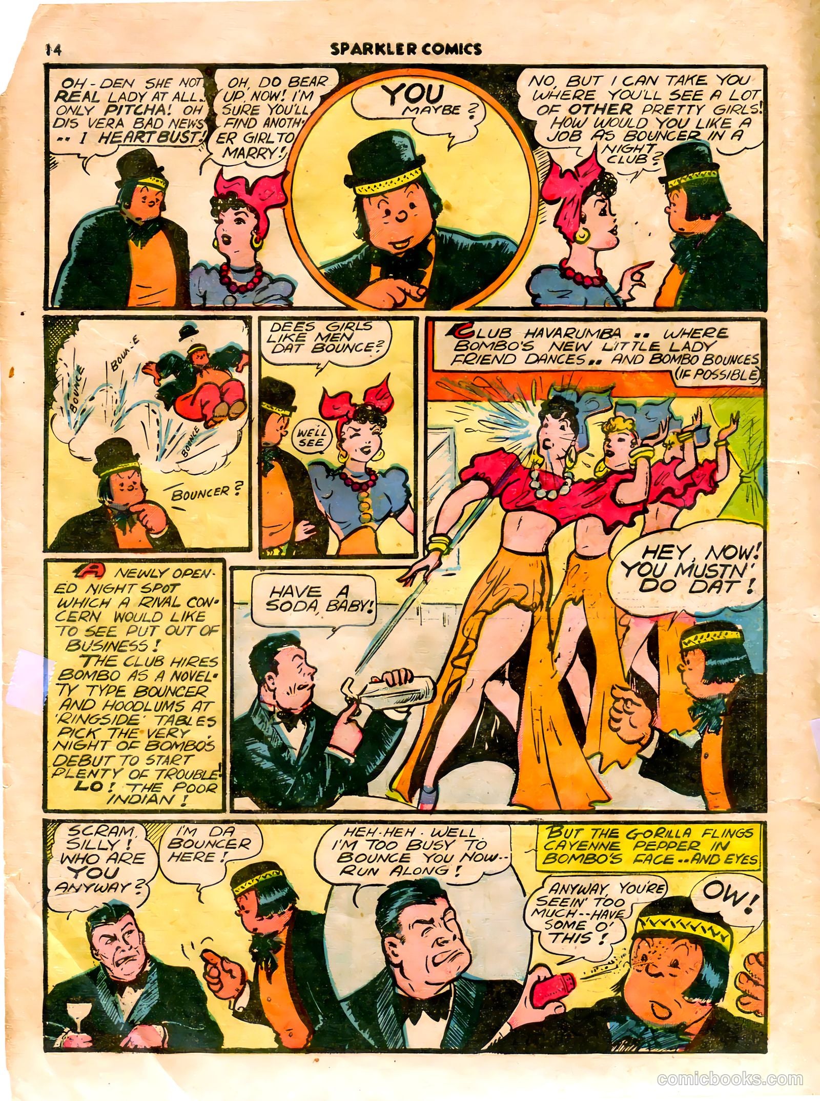 Sparkler Comics #4 (1948) — page 15 of 55