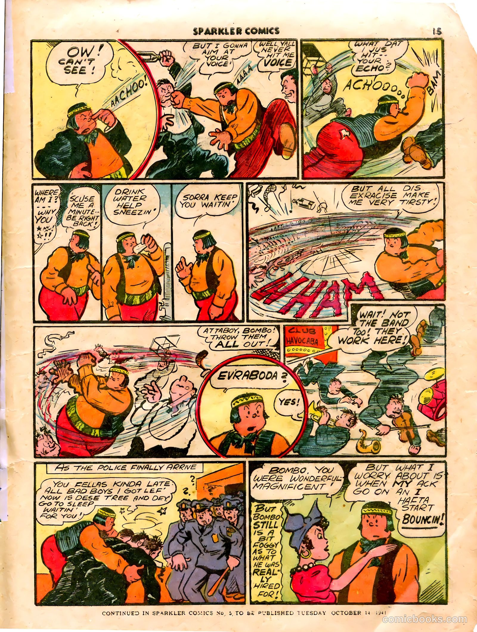 Sparkler Comics #4 (1948) — page 16 of 55