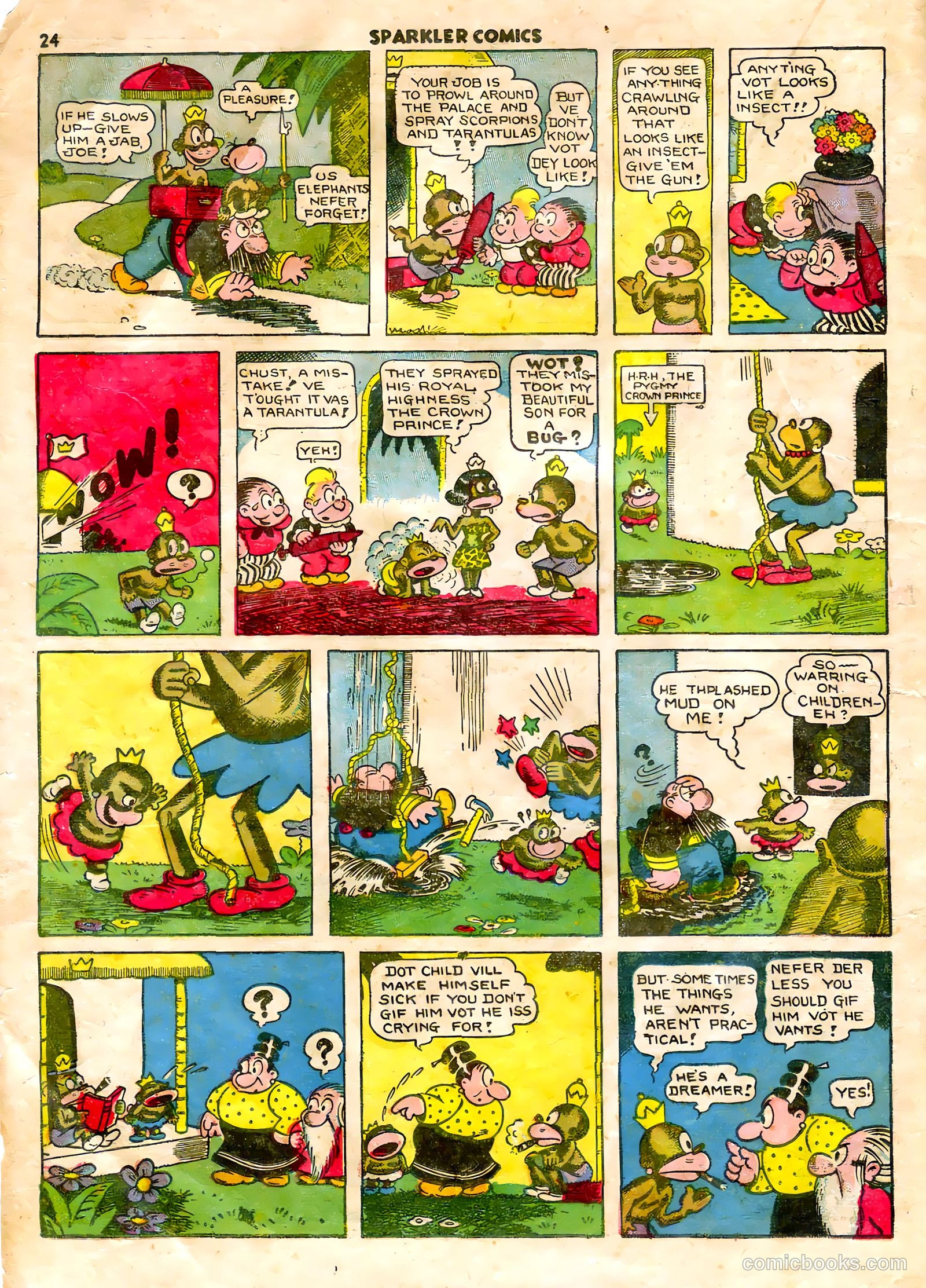Sparkler Comics #4 (1948) — page 20 of 55