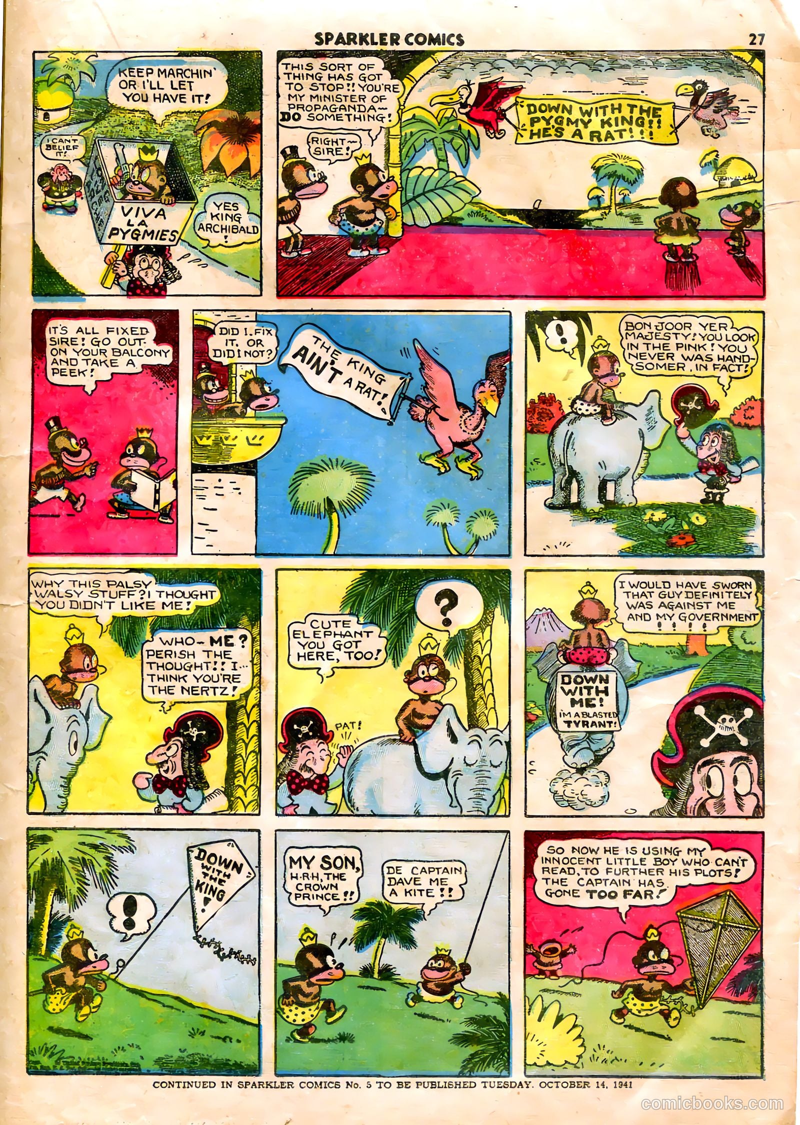 Sparkler Comics #4 (1948) — page 23 of 55
