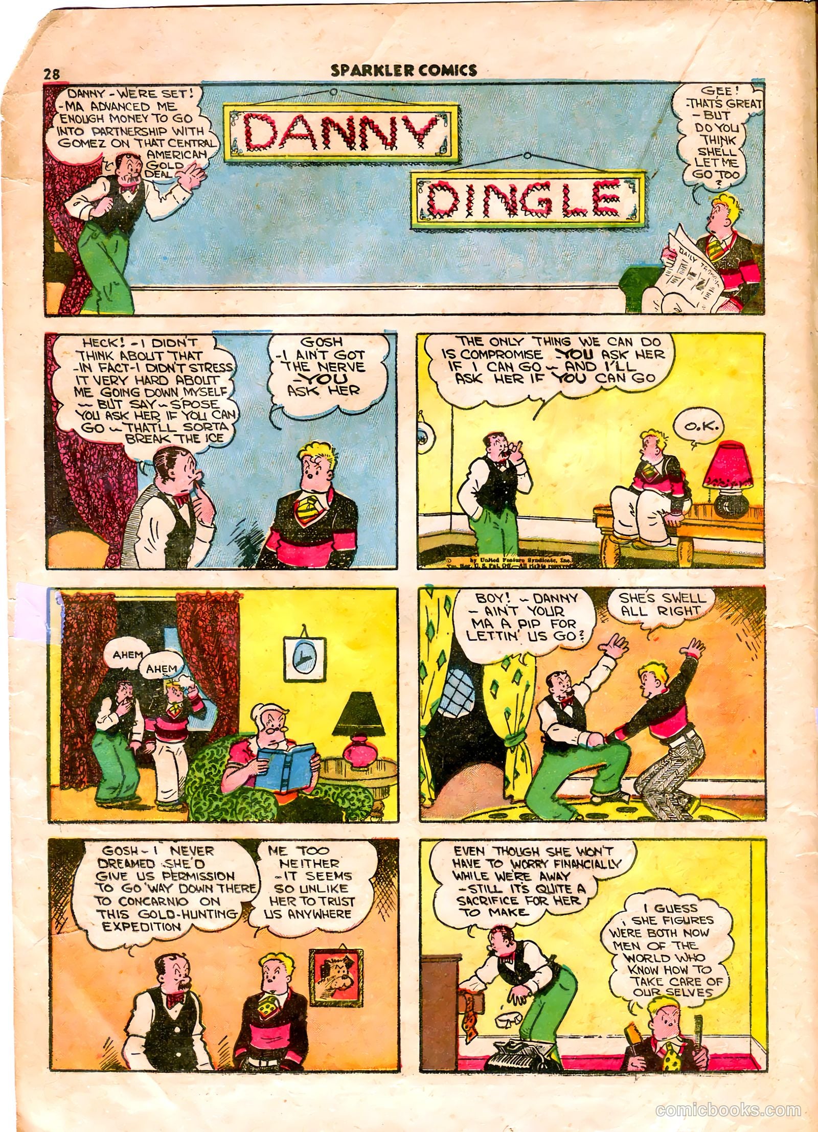 Sparkler Comics #4 (1948) — page 24 of 55