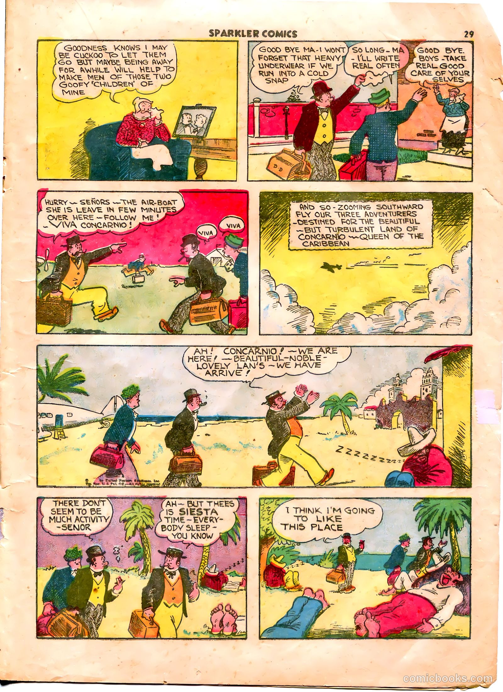 Sparkler Comics #4 (1948) — page 25 of 55