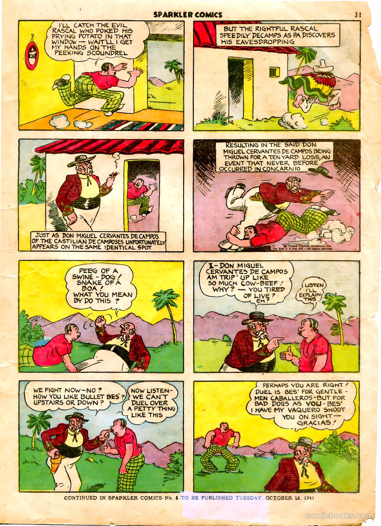 Sparkler Comics #4 (1948) — page 27 of 55