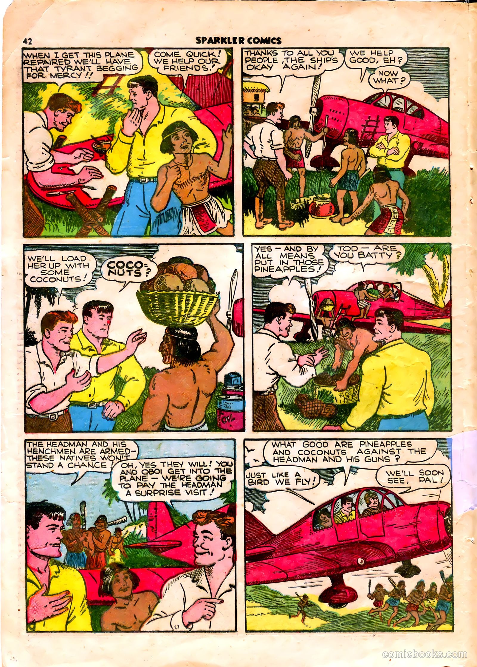 Sparkler Comics #4 (1948) — page 32 of 55