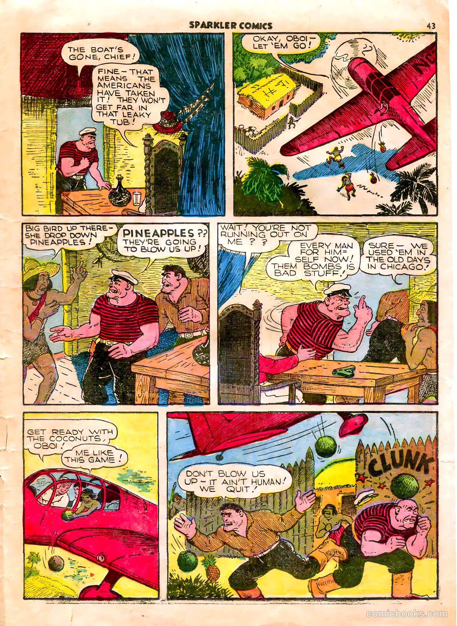 Sparkler Comics #4 (1948) — page 33 of 55