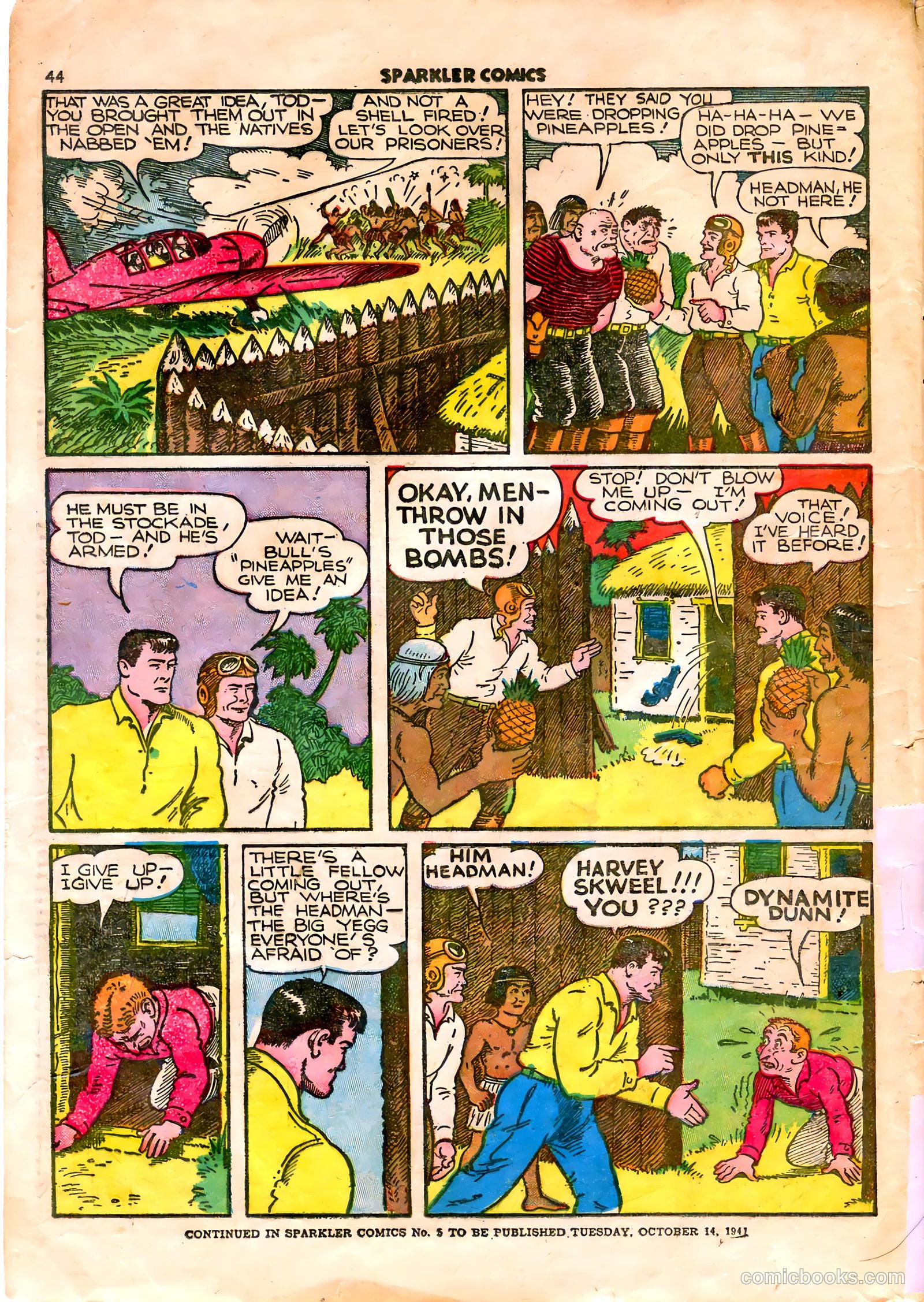 Sparkler Comics #4 (1948) — page 34 of 55