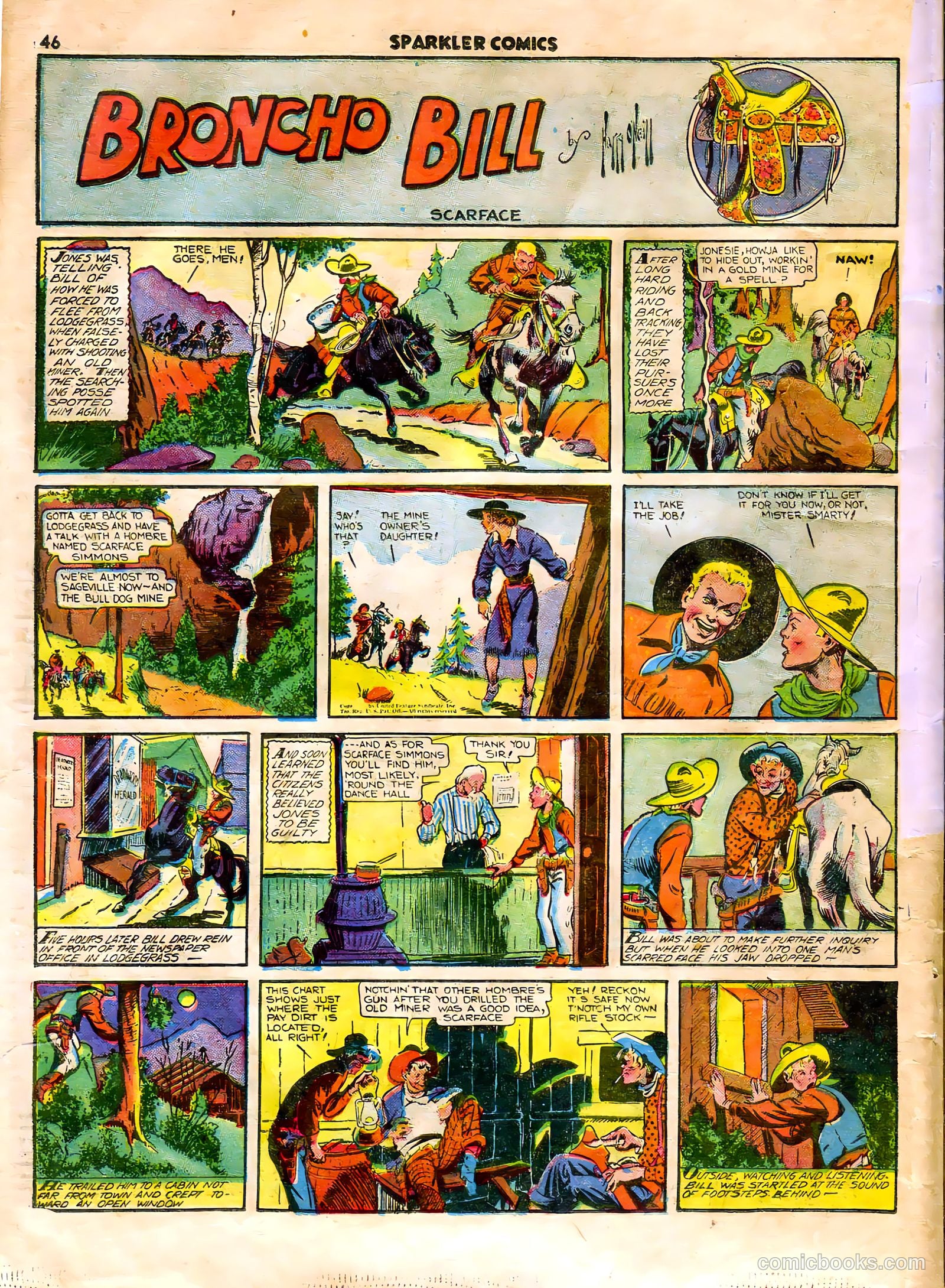 Sparkler Comics #4 (1948) — page 36 of 55