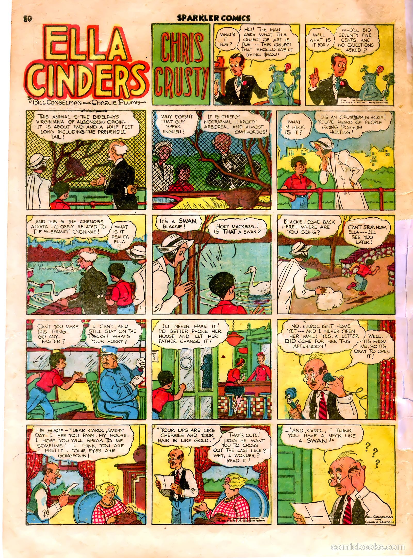 Sparkler Comics #4 (1948) — page 40 of 55