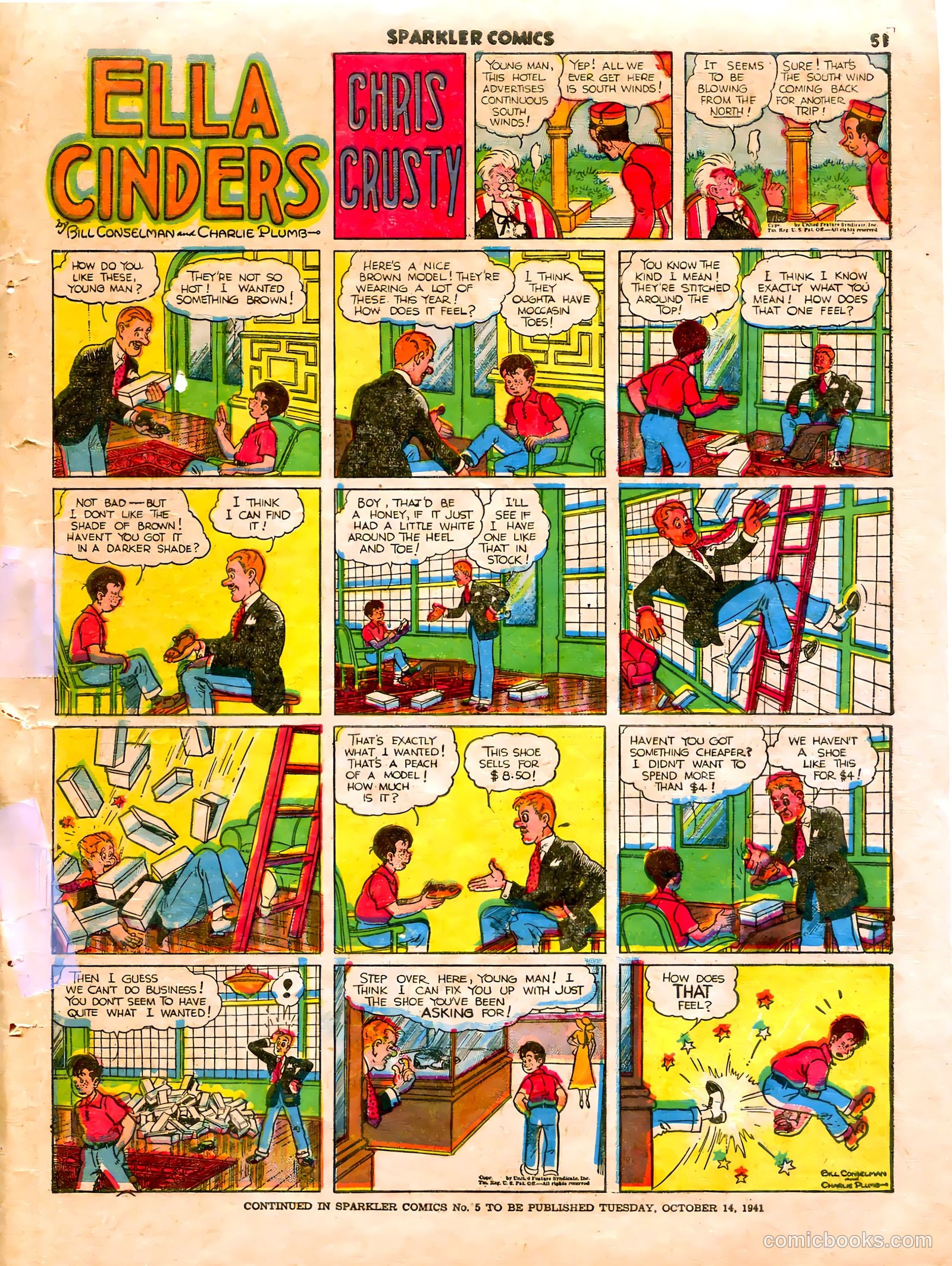 Sparkler Comics #4 (1948) — page 41 of 55