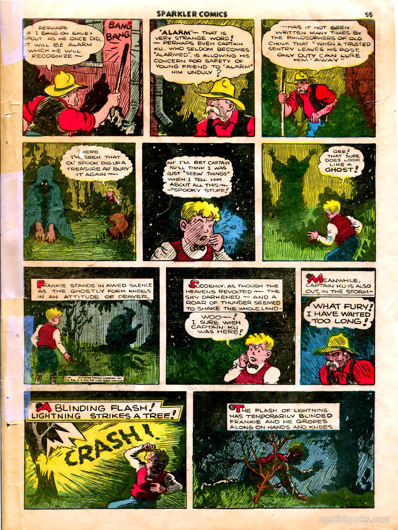 Sparkler Comics #4 (1948) — page 45 of 55