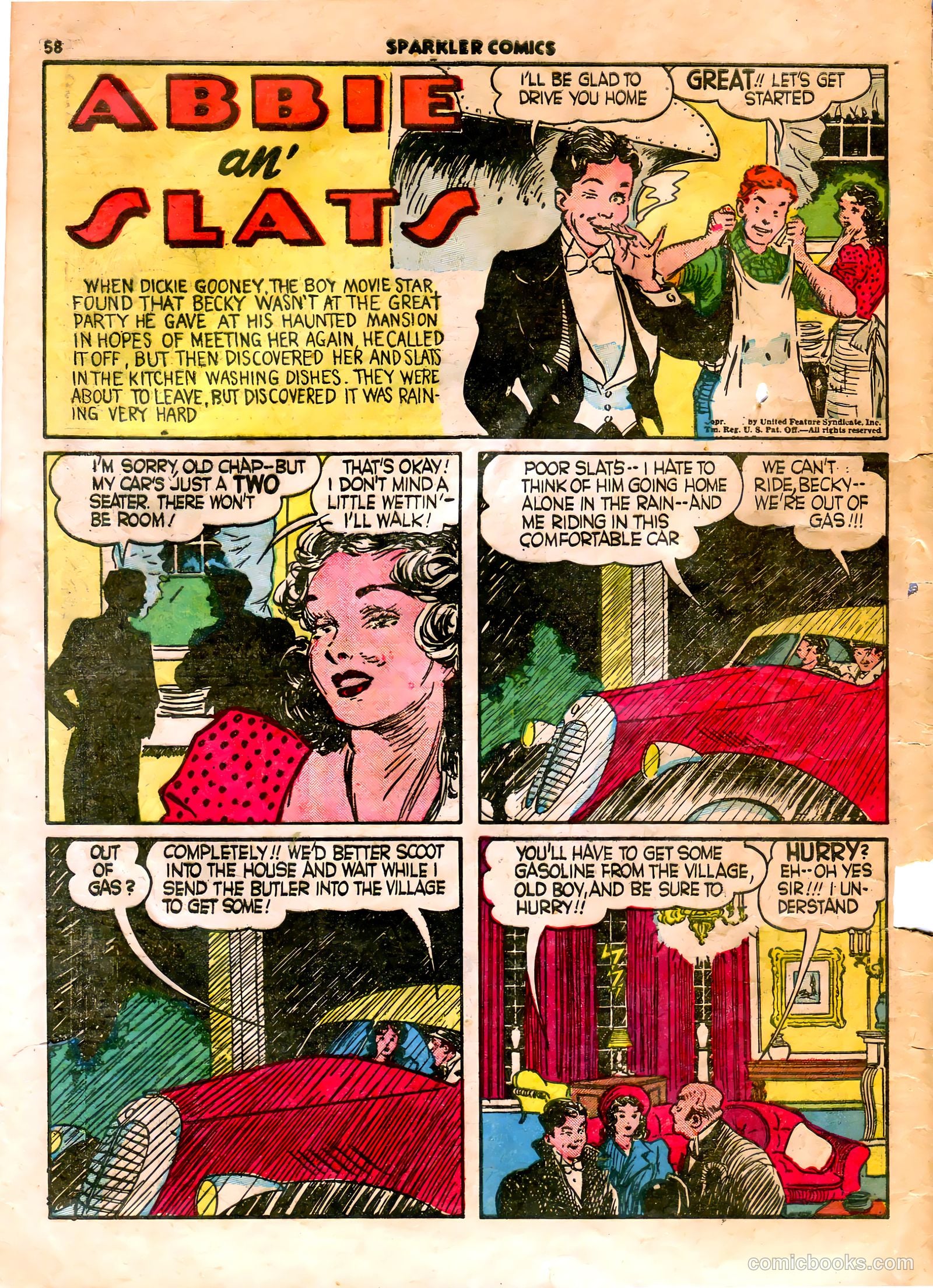 Sparkler Comics #4 (1948) — page 48 of 55