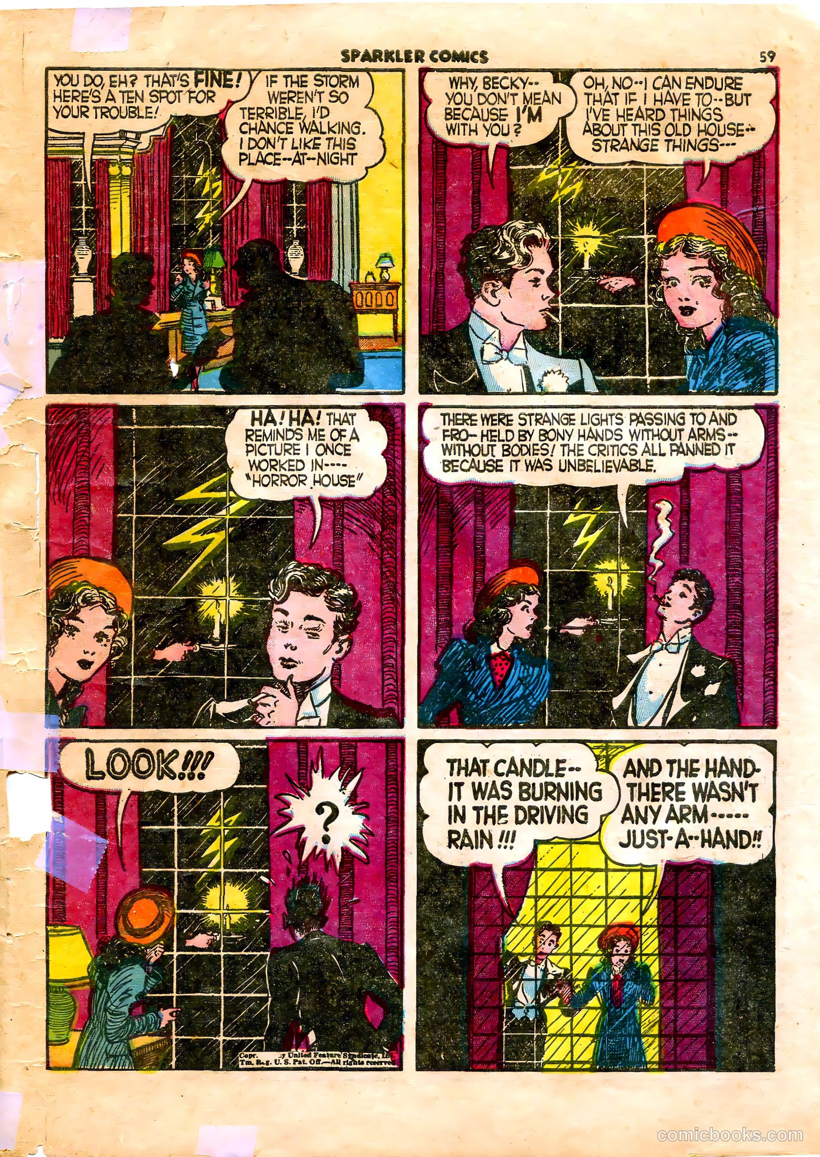 Sparkler Comics #4 (1948) — page 49 of 55