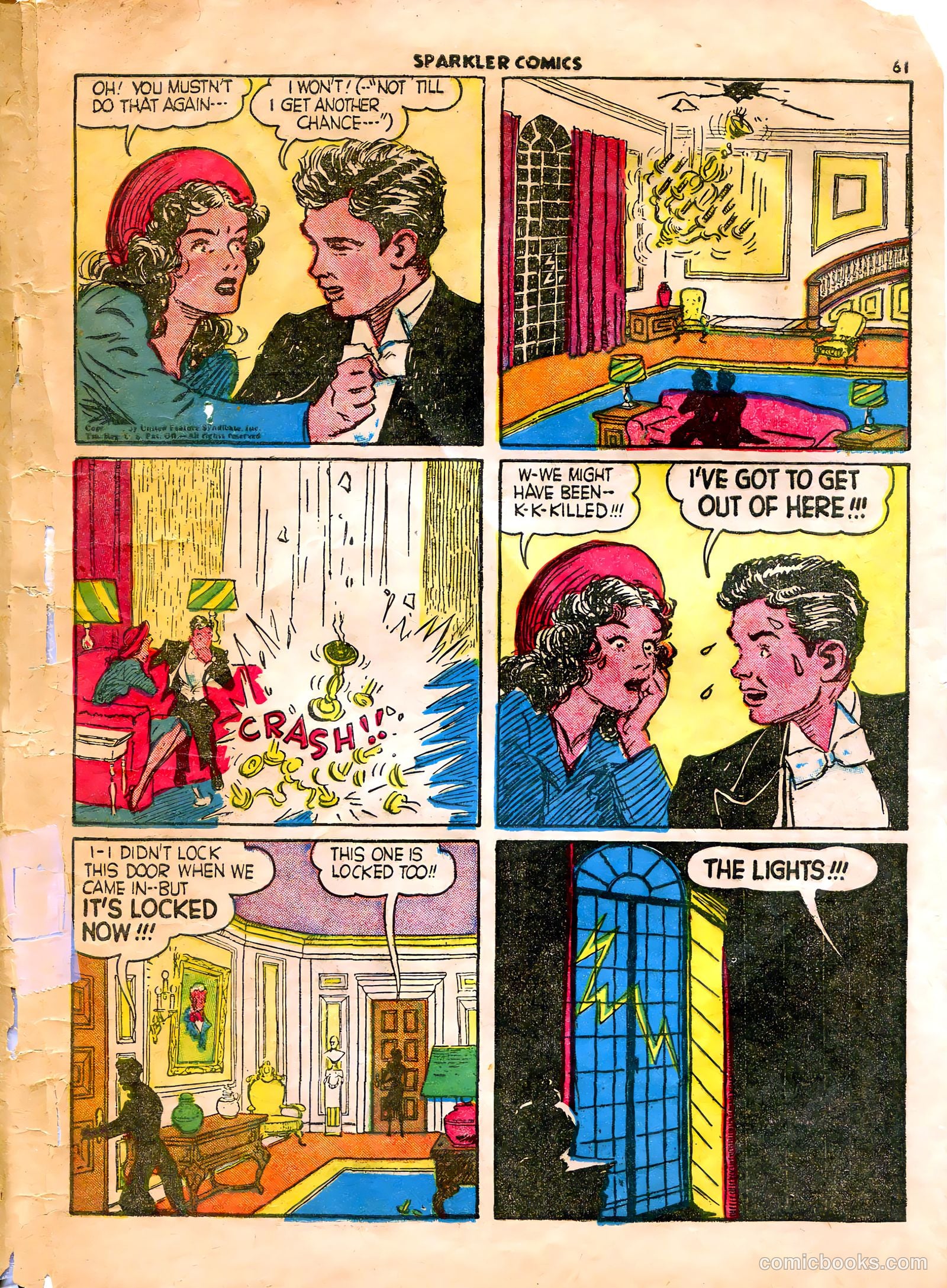 Sparkler Comics #4 (1948) — page 51 of 55