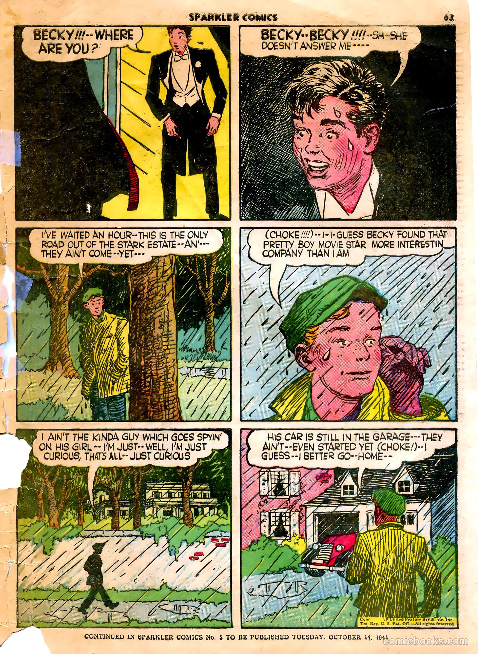 Sparkler Comics #4 (1948) — page 53 of 55