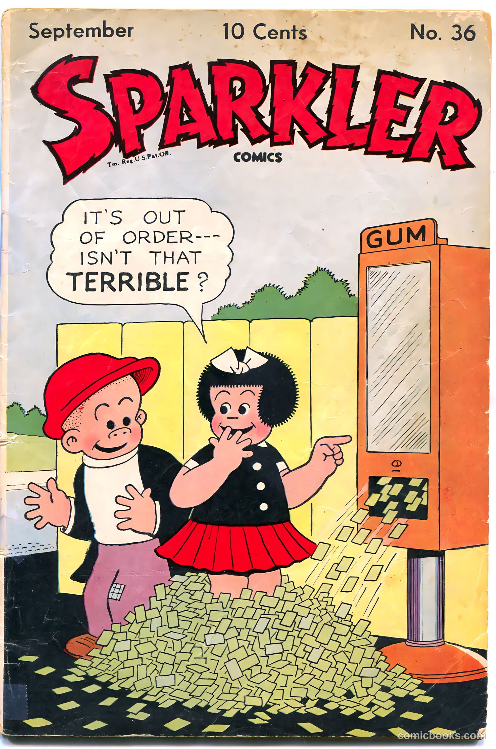 Sparkler Comics #36