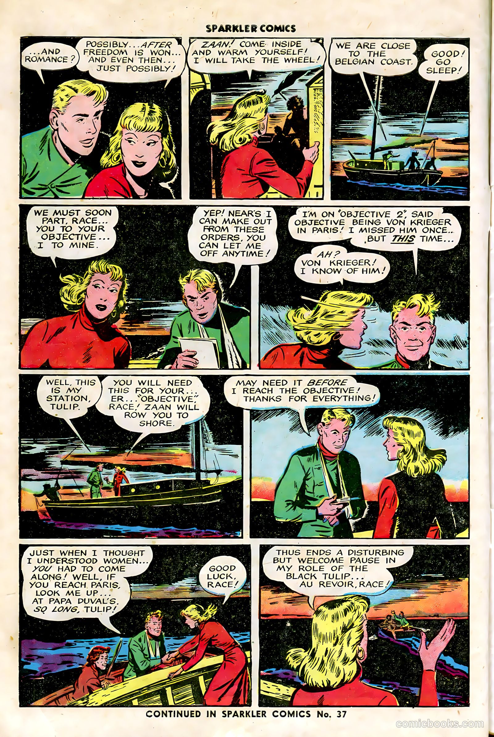 Sparkler Comics #36 (1948) — page 6 of 41