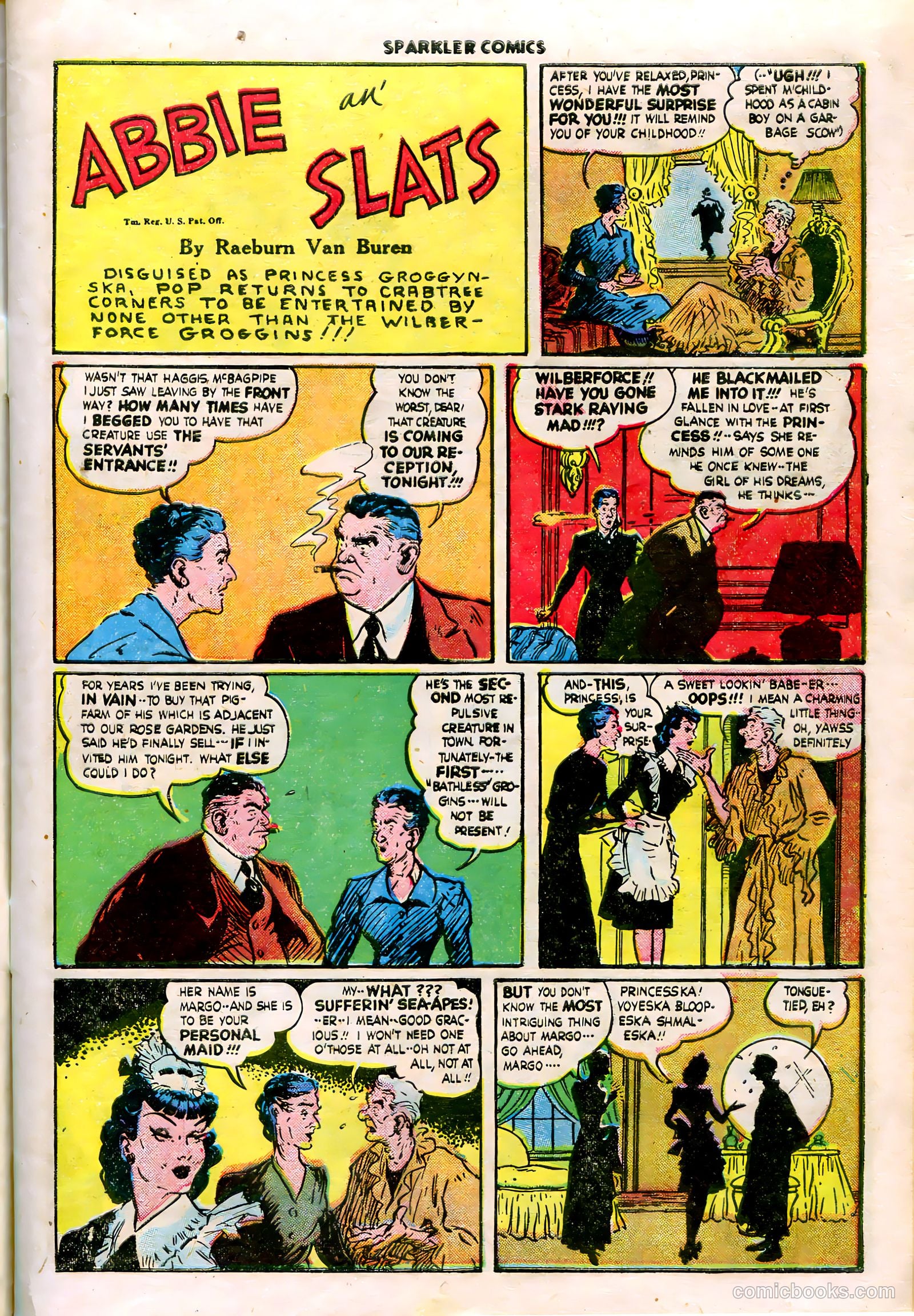 Sparkler Comics #36 (1948) — page 7 of 41