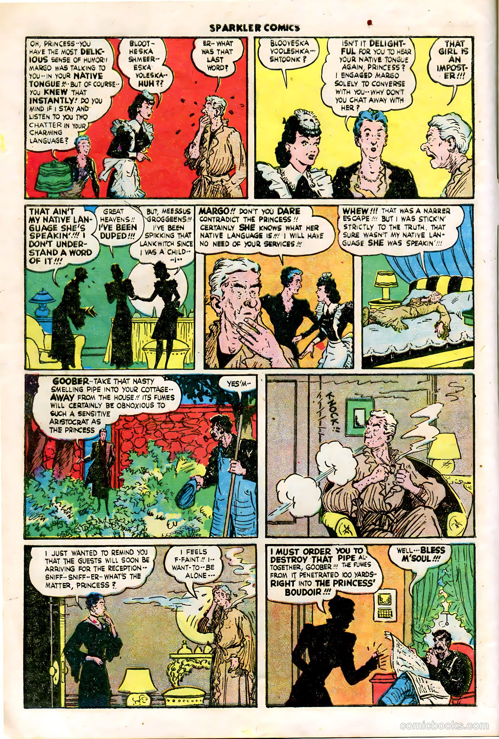 Sparkler Comics #36 (1948) — page 8 of 41