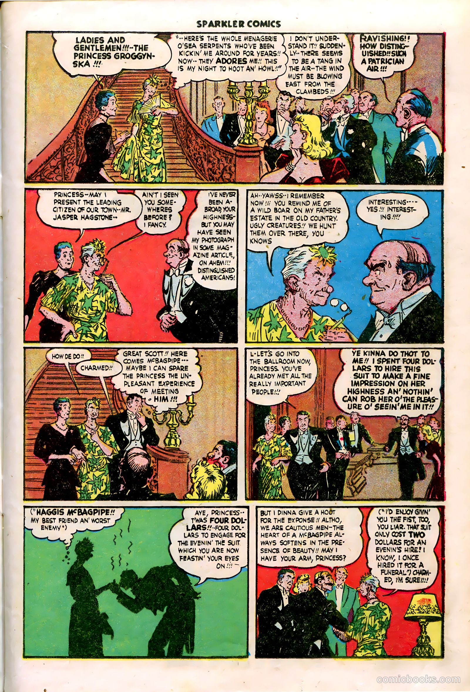 Sparkler Comics #36 (1948) — page 9 of 41