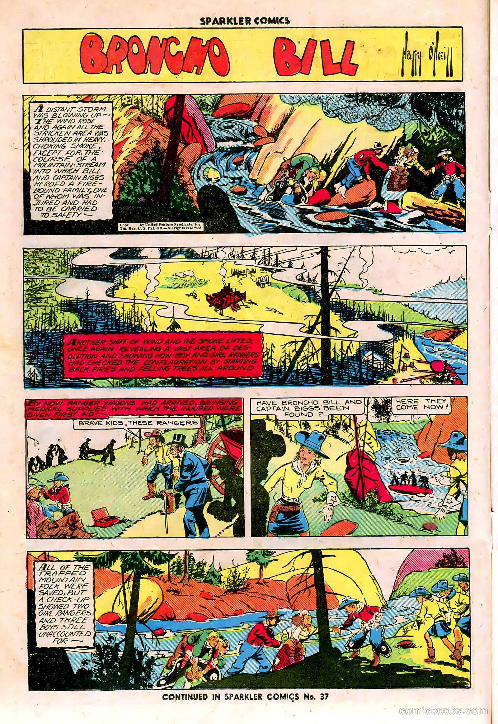 Sparkler Comics #36 (1948) — page 14 of 41