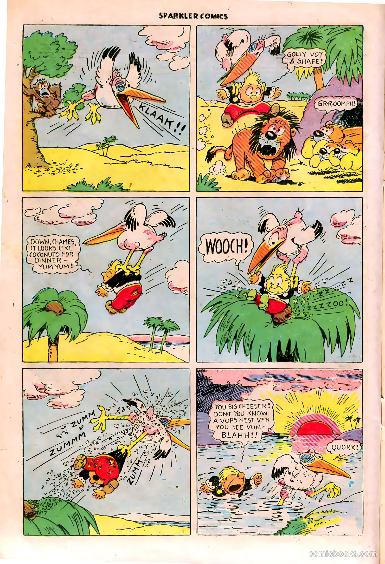 Sparkler Comics #36 (1948) — page 16 of 41