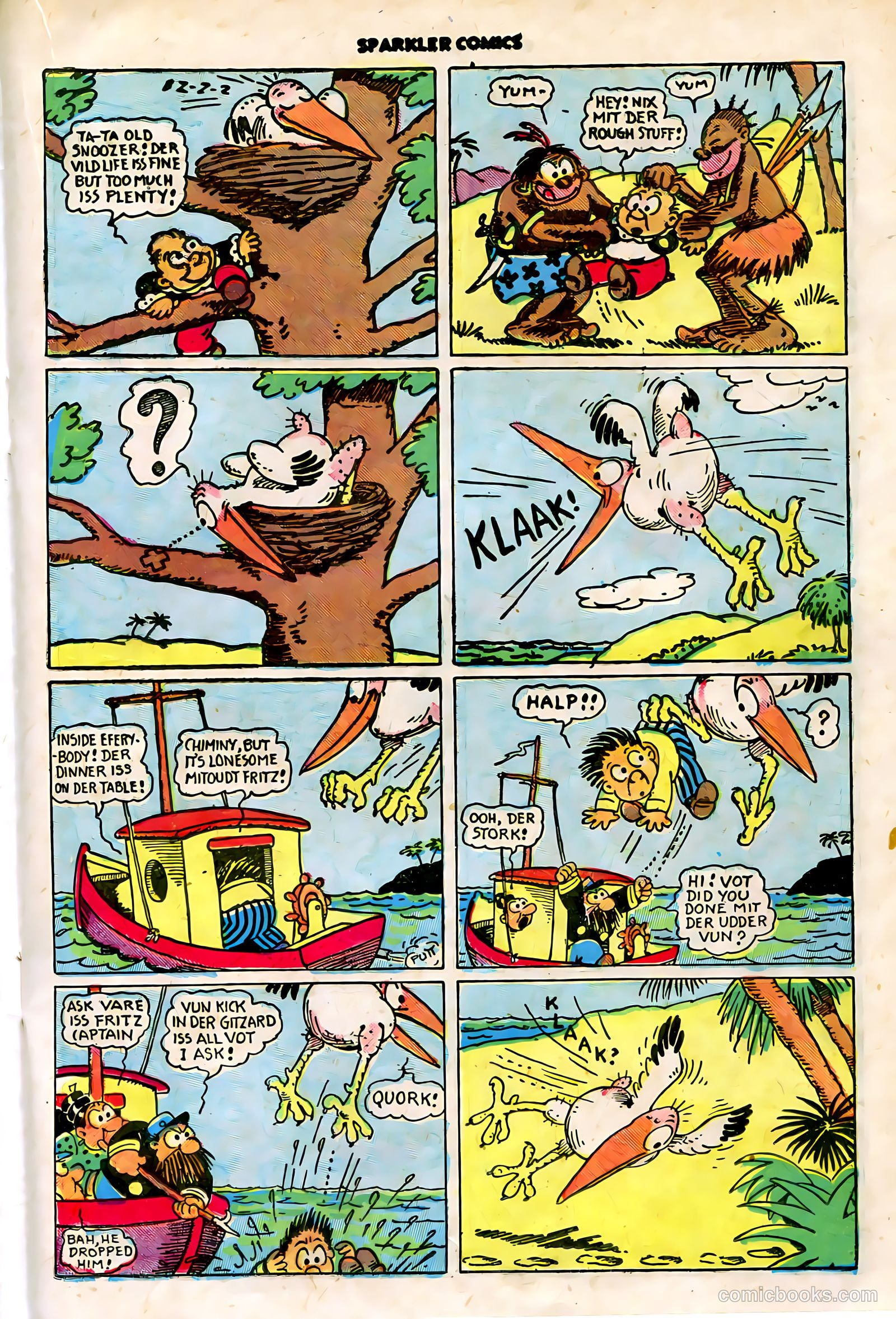 Sparkler Comics #36 (1948) — page 17 of 41